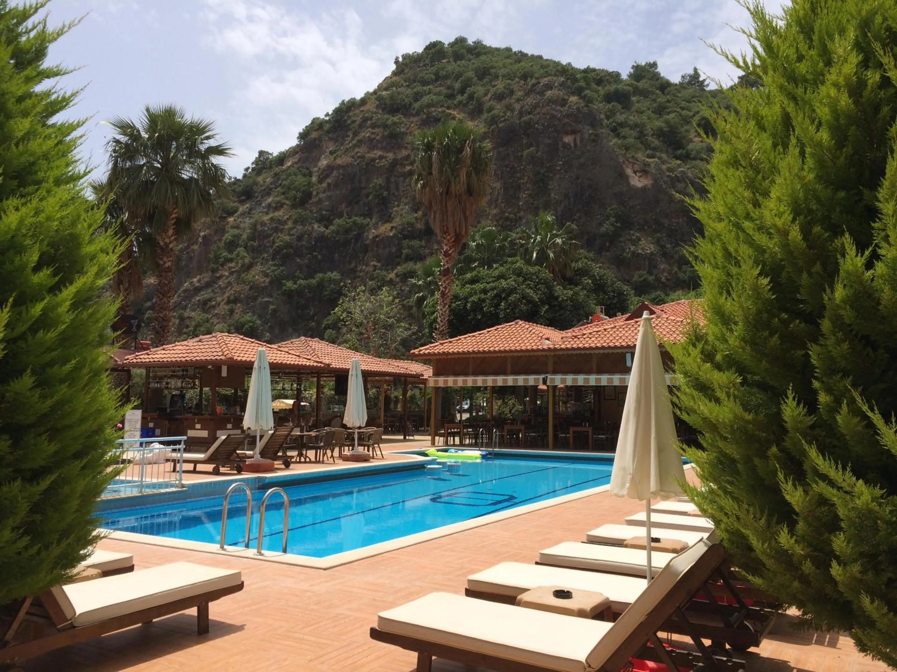 Pool view in Hotel Oludeniz