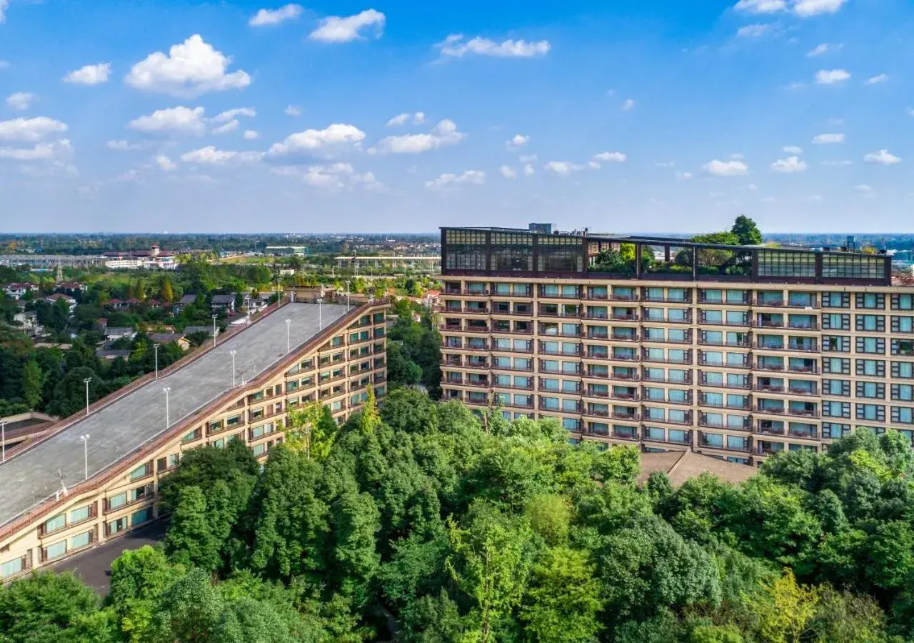 Bird's eye view in Howard Johnson Conference Resort Chengdu Bird's eye view in Howard Johnson Conference Resort Chengdu