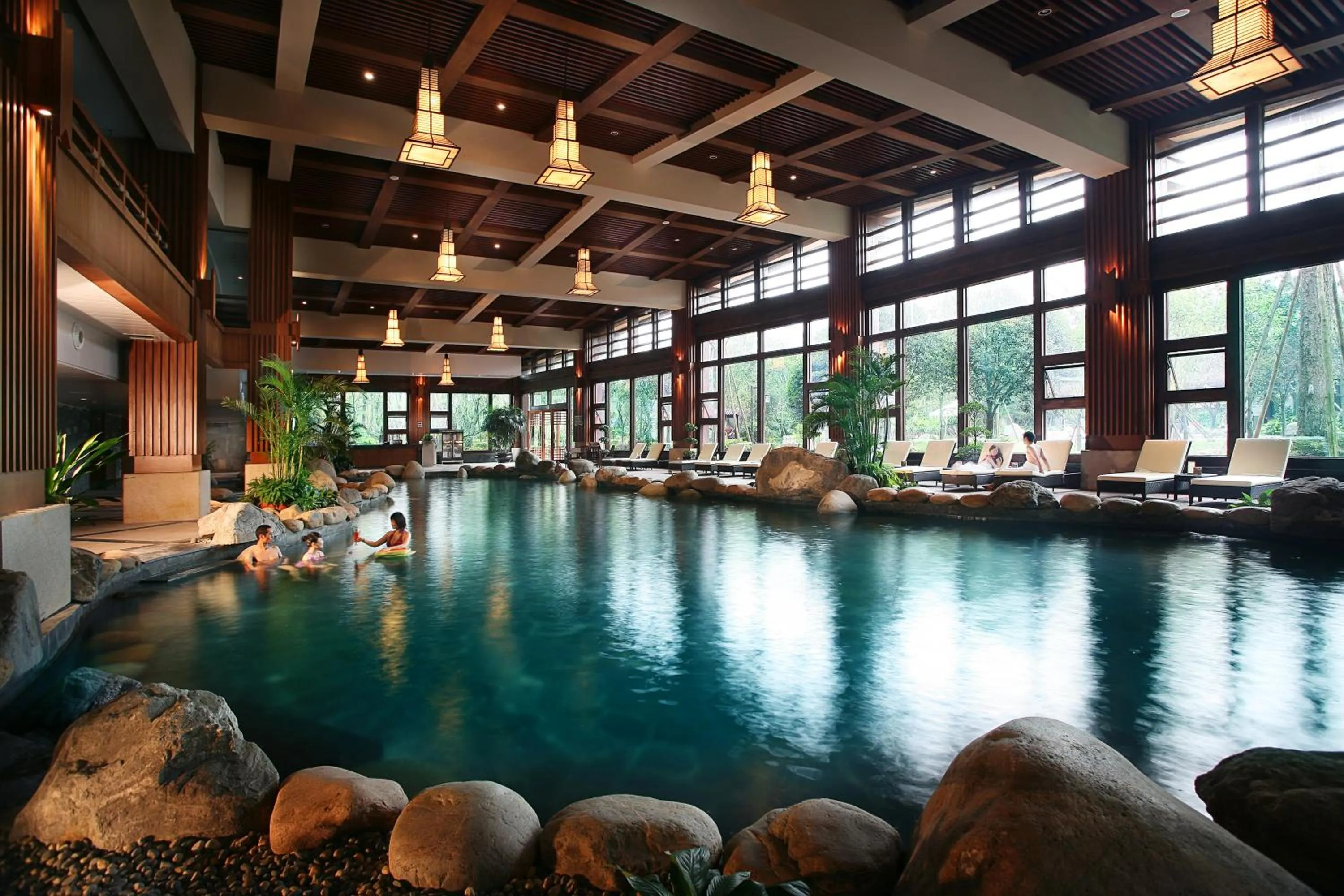 Hot Spring Bath in Howard Johnson Conference Resort Chengdu