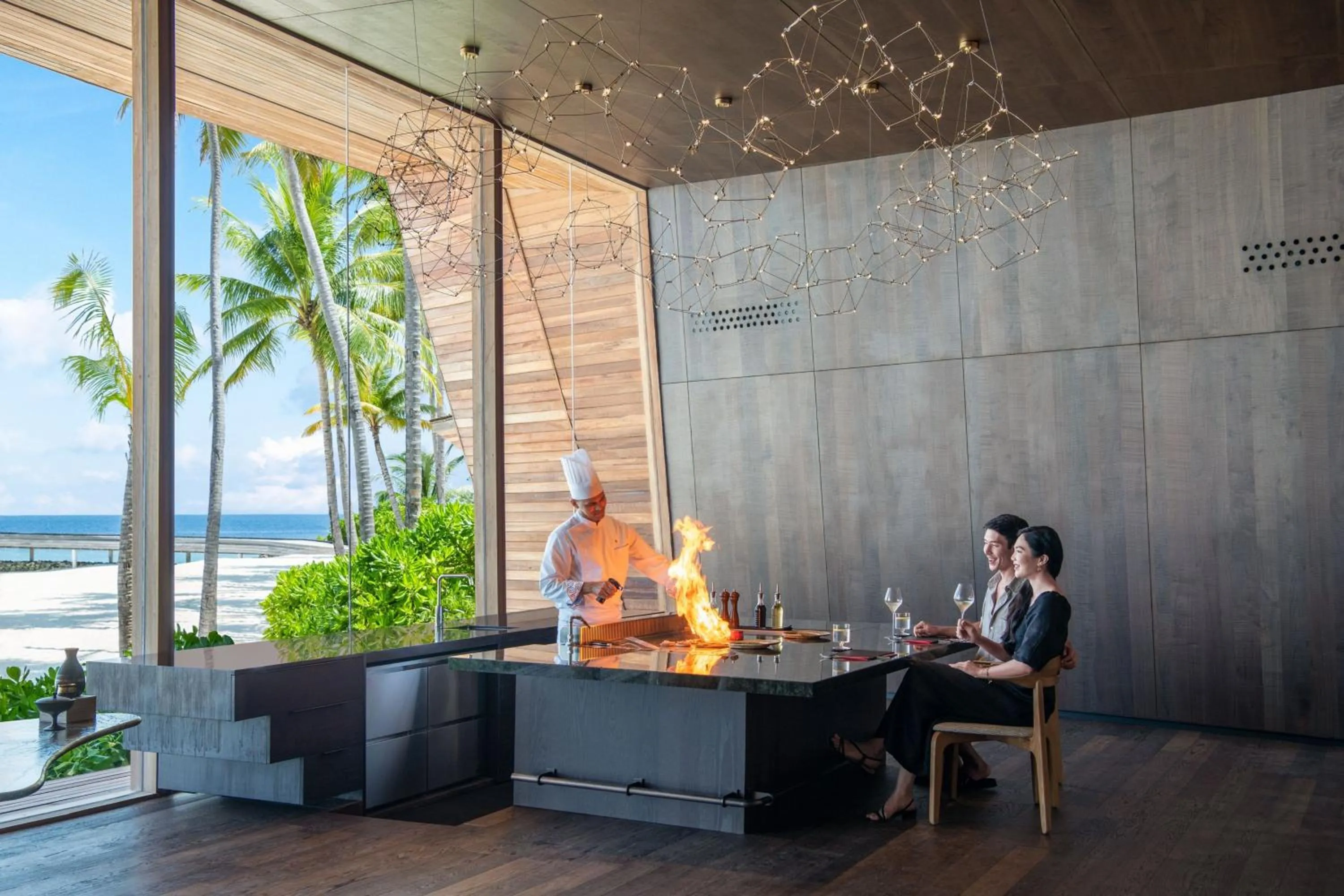 Restaurant/places to eat in The St. Regis Maldives Vommuli Resort