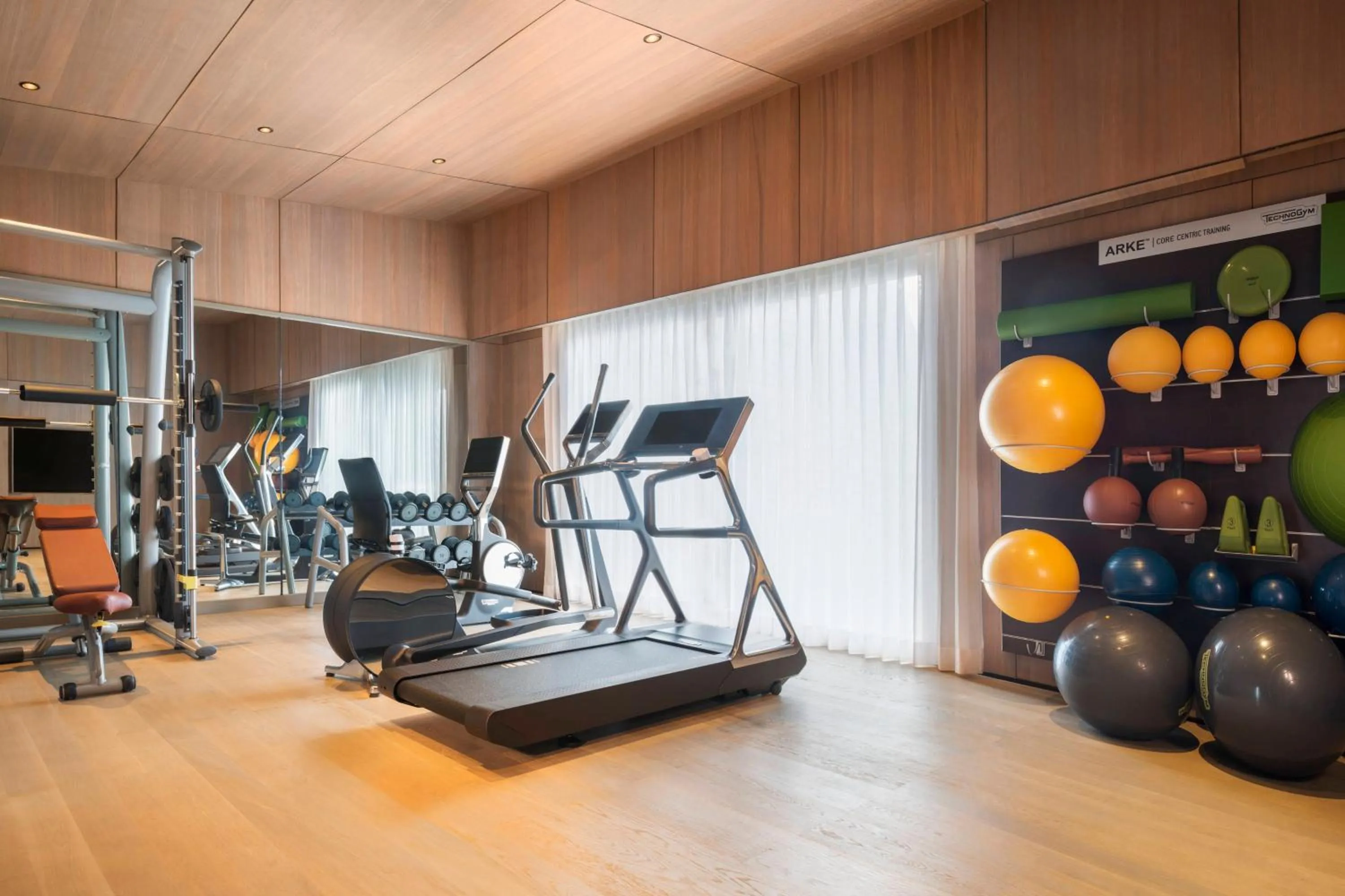 Fitness centre/facilities in The St. Regis Maldives Vommuli Resort