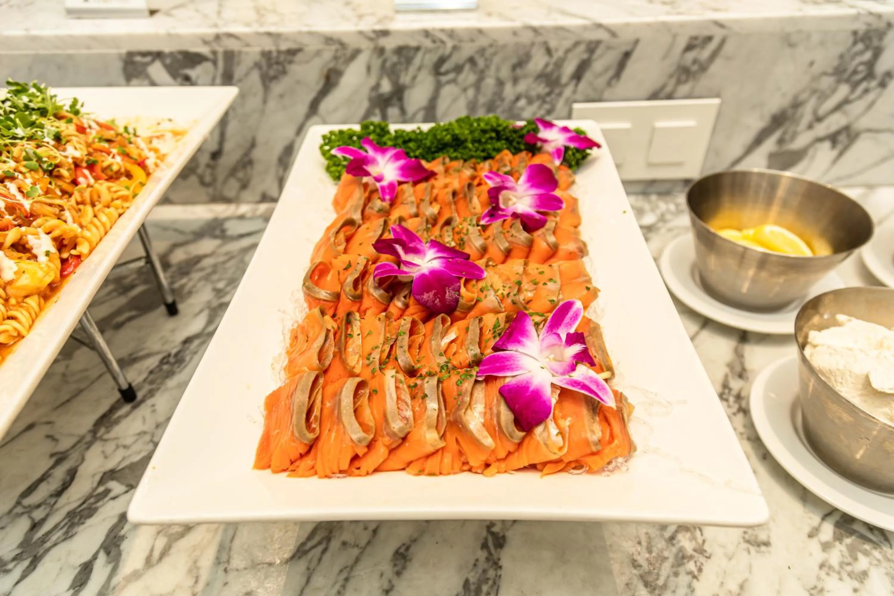 Buffet breakfast in Gwangyang Lacky Hotel