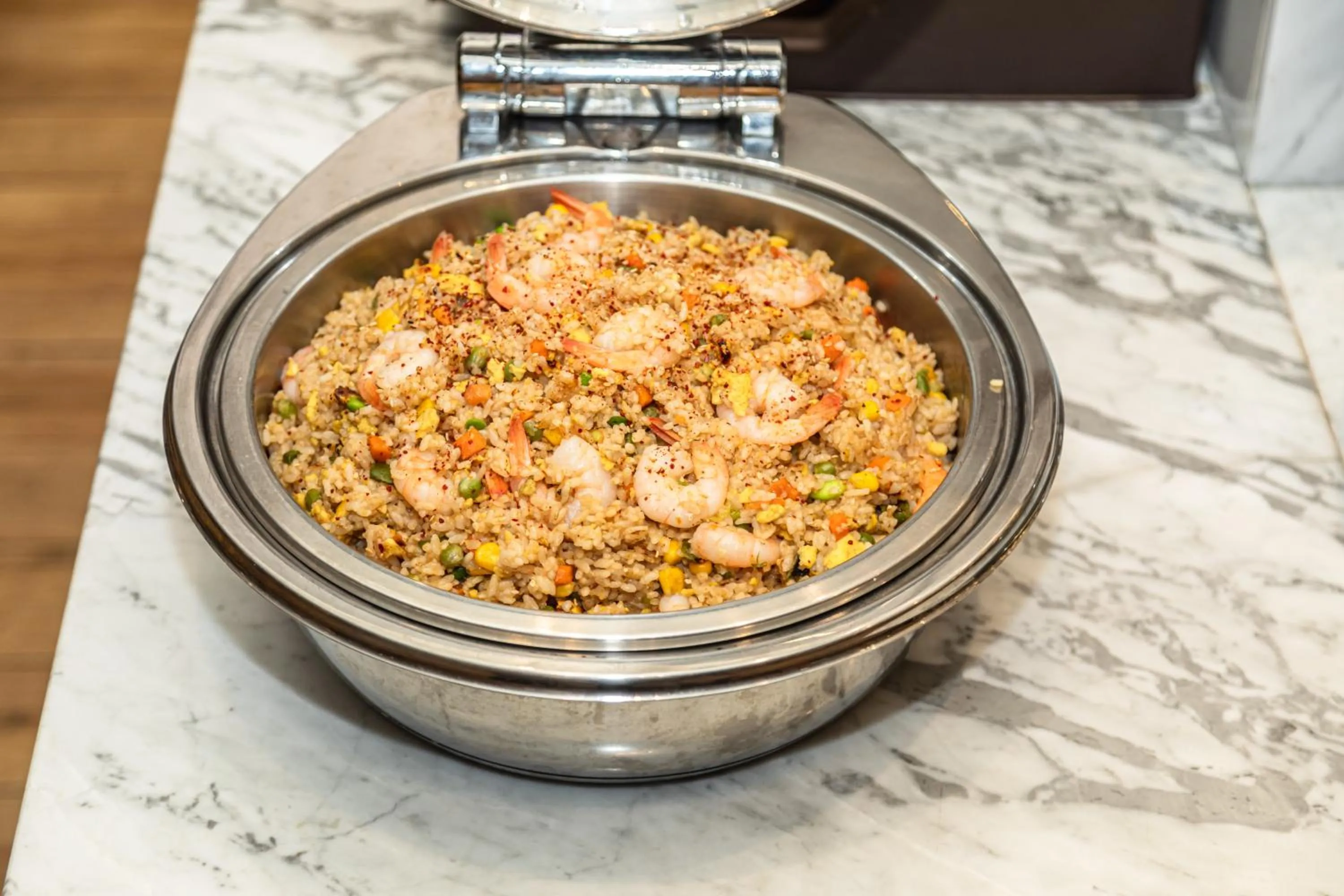 Buffet breakfast in Gwangyang Lacky Hotel