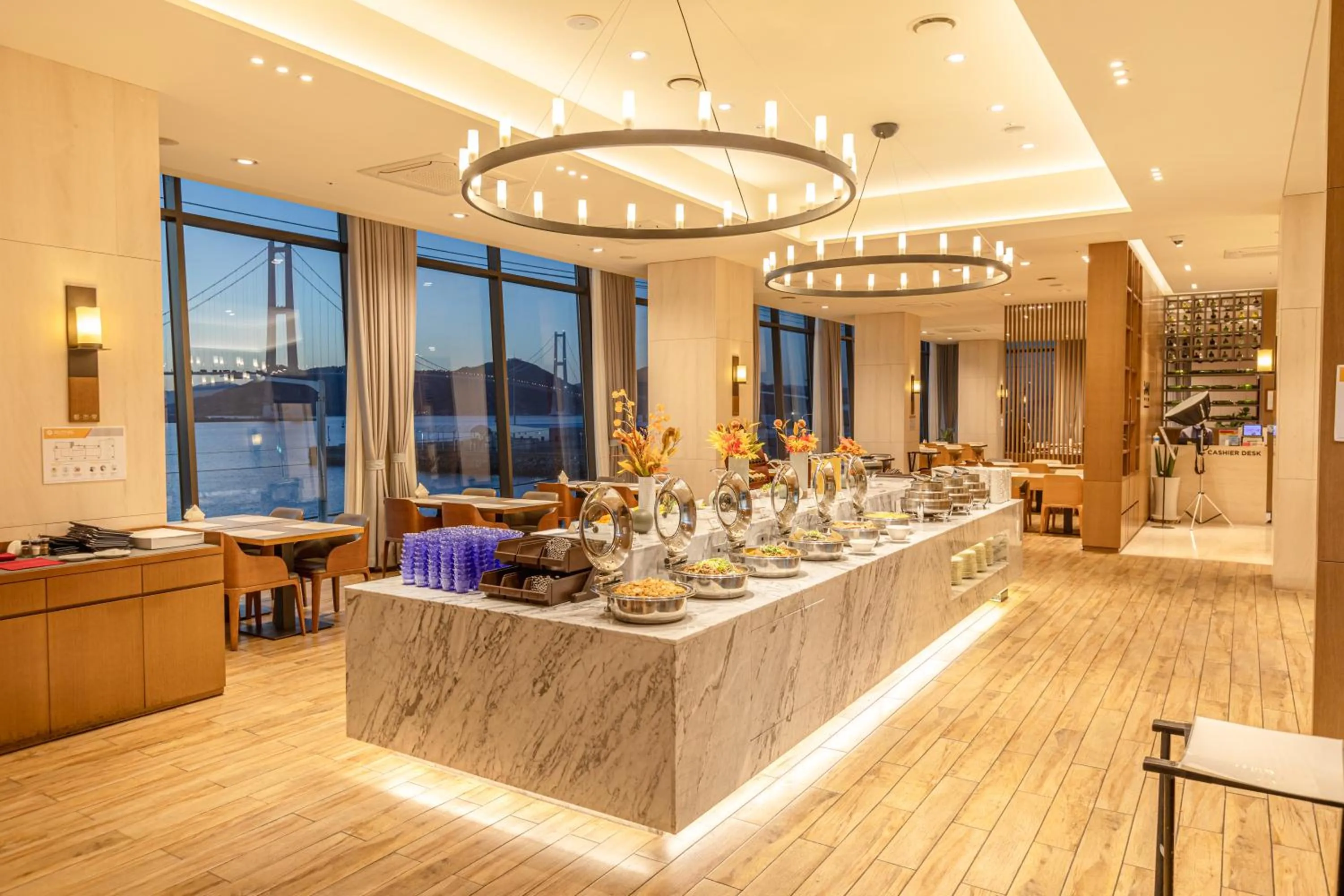 Breakfast in Gwangyang Lacky Hotel