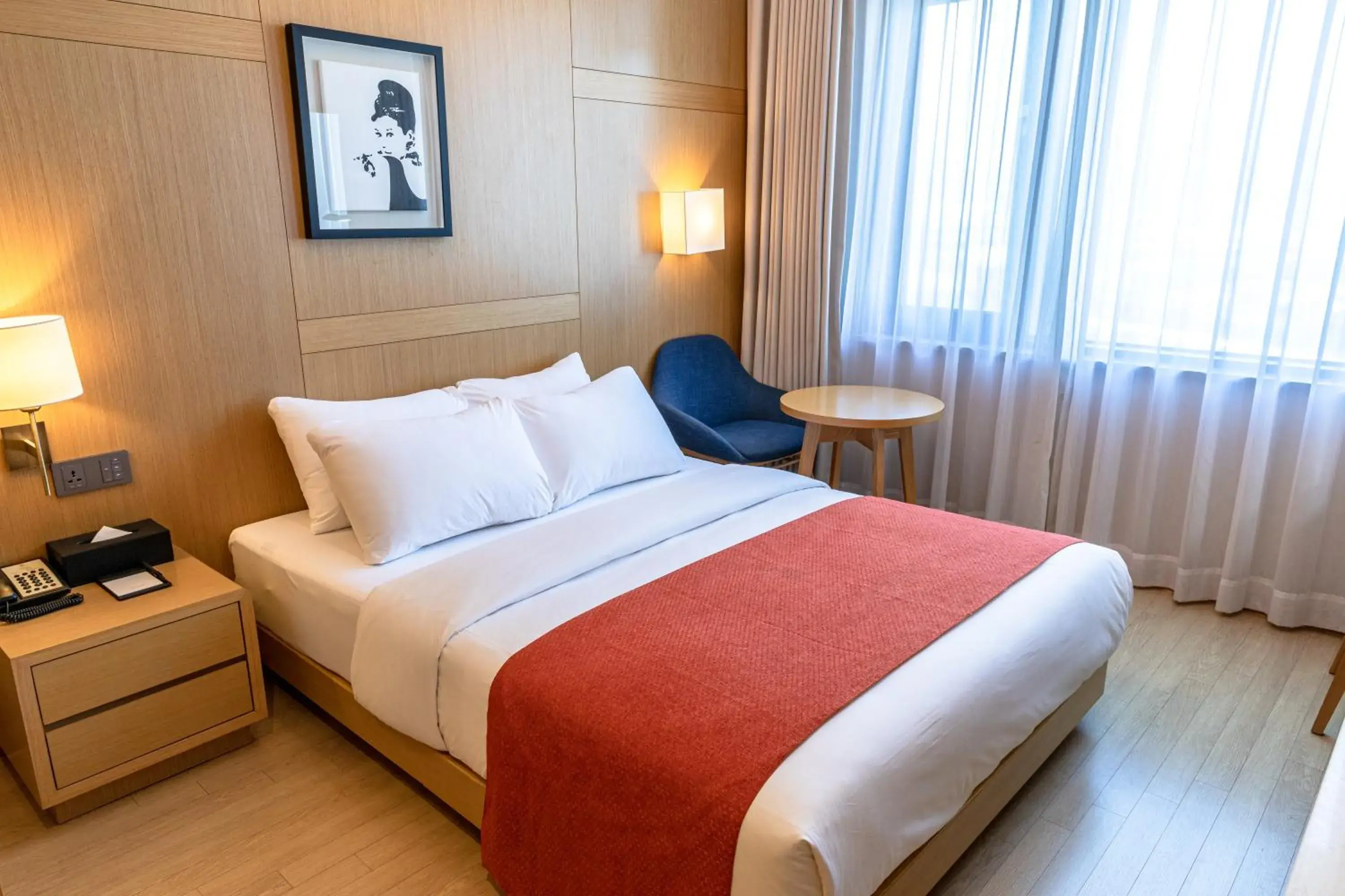 Bedroom, Bed in Gwangyang Lacky Hotel Bedroom, Bed in Gwangyang Lacky Hotel