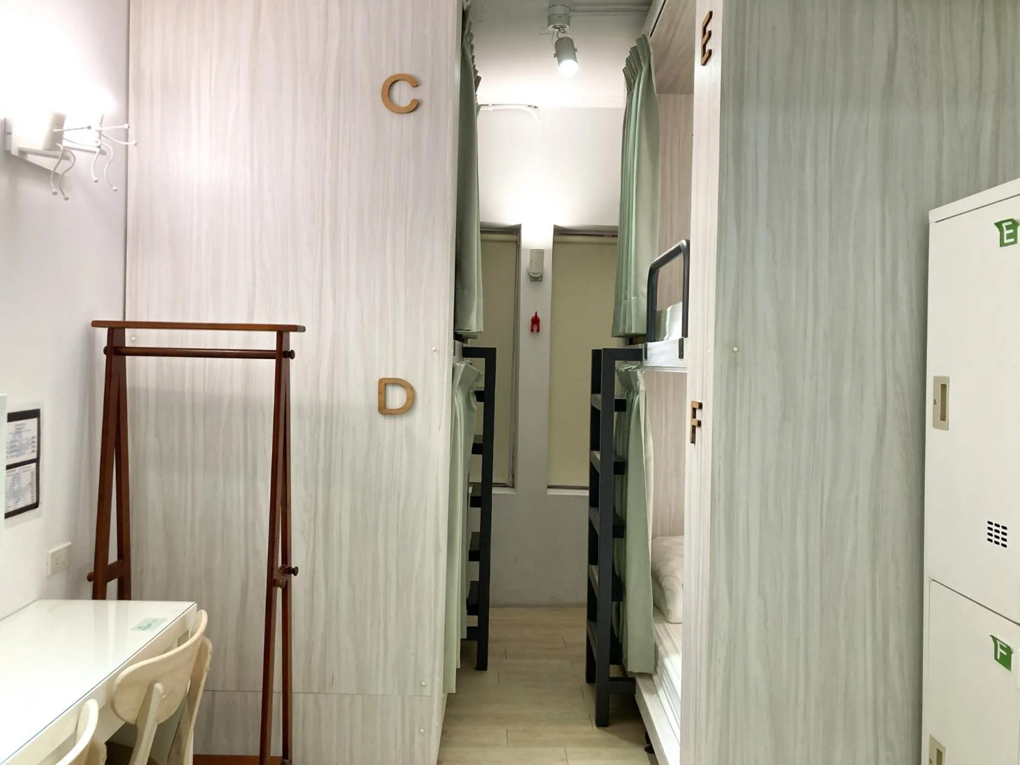 Photo of the whole room in 4Plus Hostel