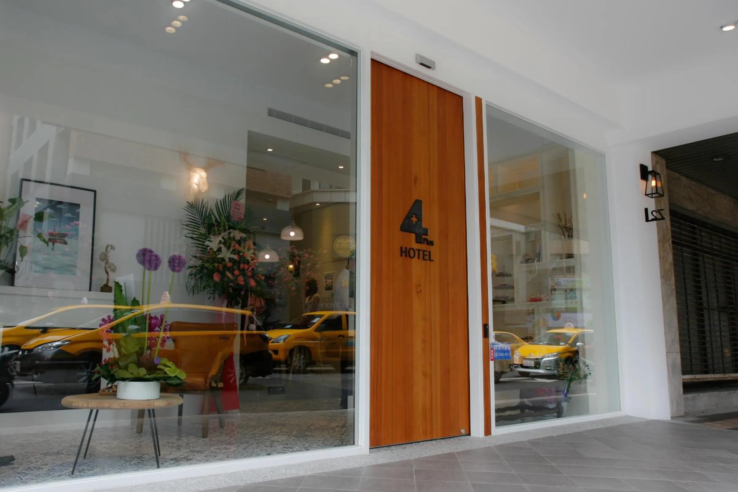 Property building in 4Plus Hostel