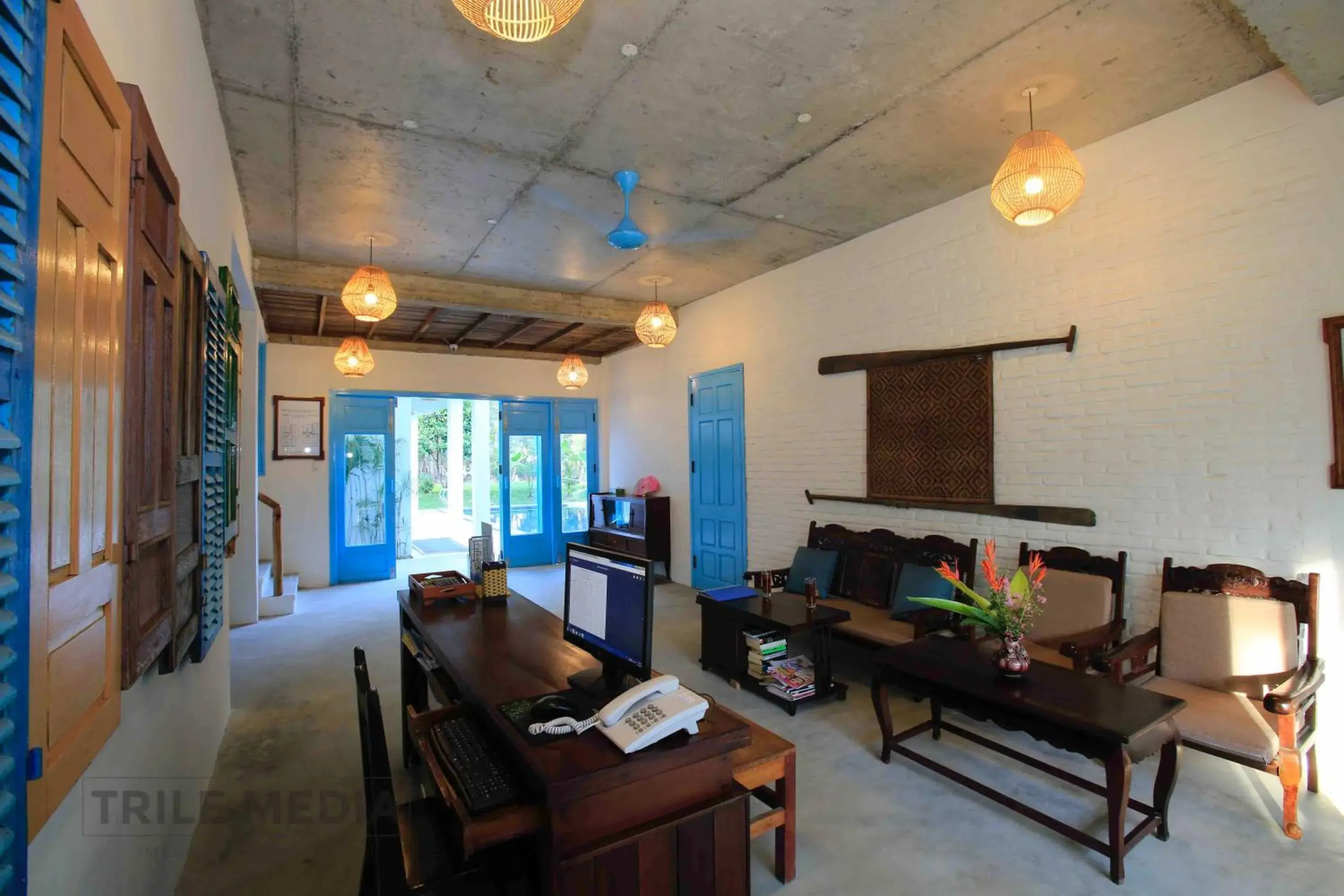 Lobby or reception in Life Beach Villa Lobby or reception in Life Beach Villa