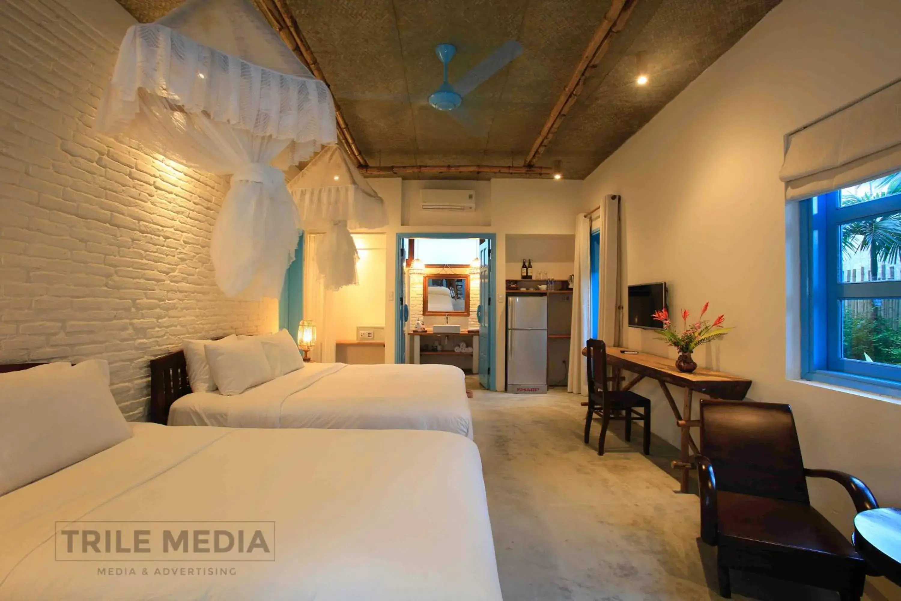 Photo of the whole room, Bed in Life Beach Villa Photo of the whole room, Bed in Life Beach Villa