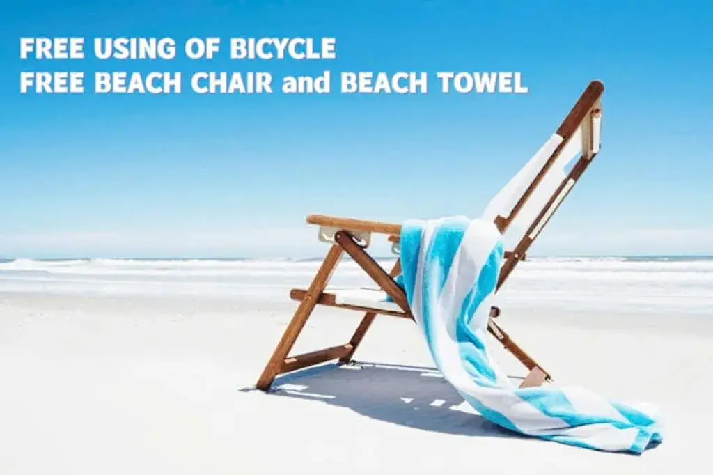 sunbed in Life Beach Villa sunbed in Life Beach Villa