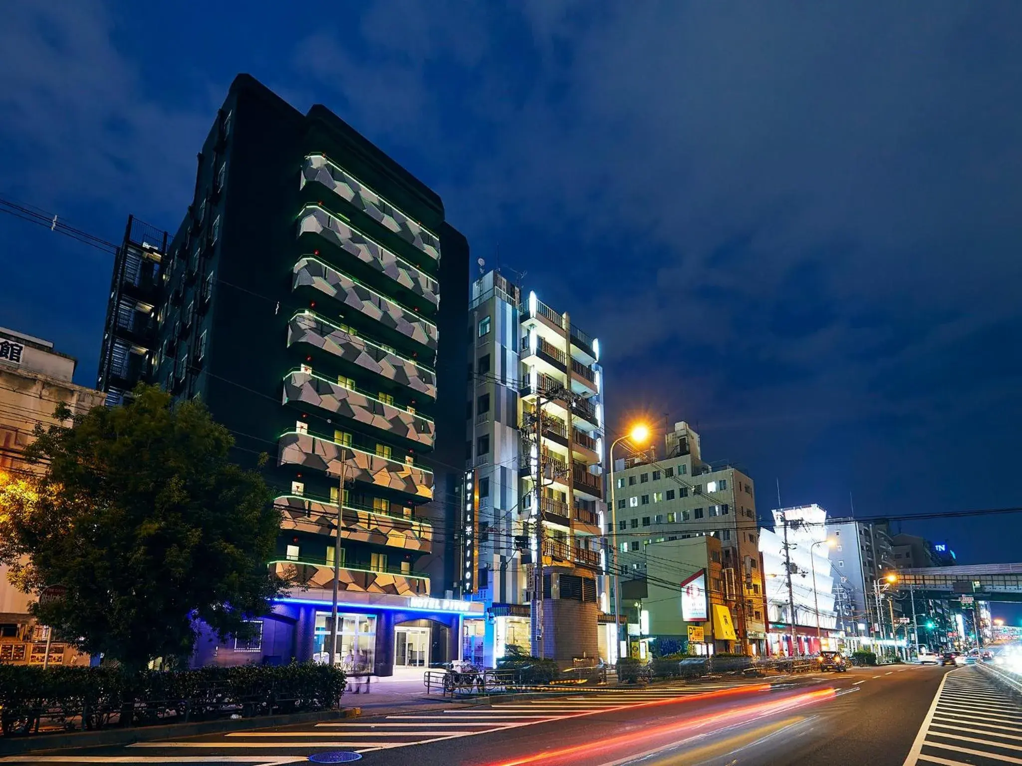 Facade/entrance in Hotel Pivot Shin-Imamiya Ekimae Facade/entrance in Hotel Pivot Shin-Imamiya Ekimae