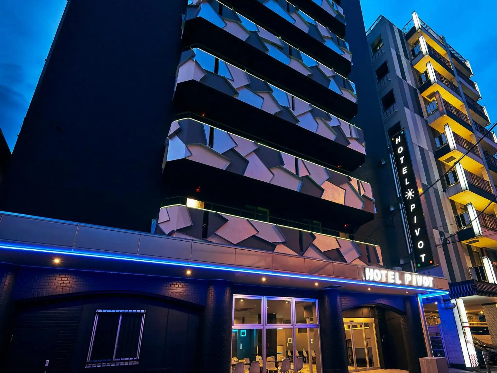 Facade/entrance in Hotel Pivot Shin-Imamiya Ekimae Facade/entrance in Hotel Pivot Shin-Imamiya Ekimae