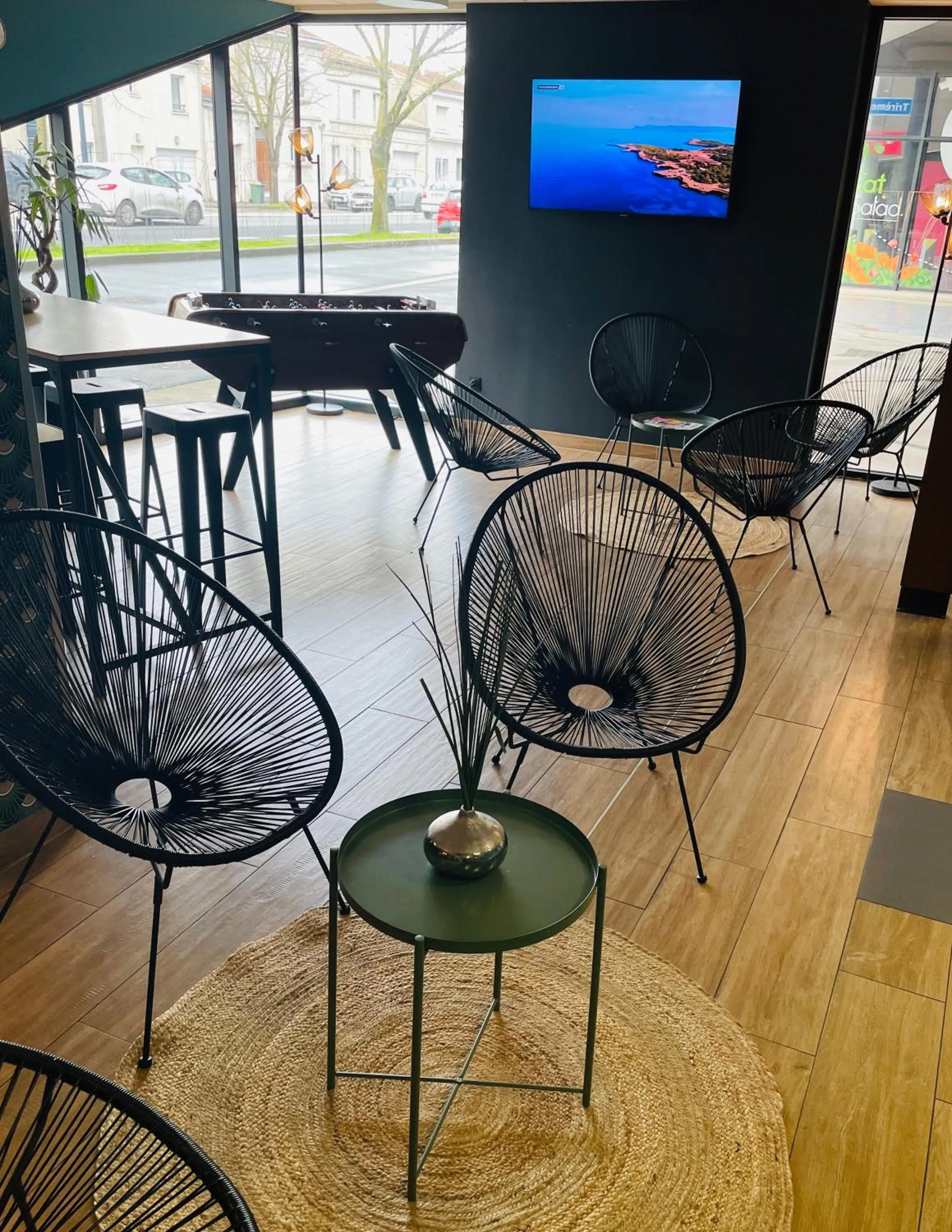 Living room in Appart'City Confort Bordeaux Chartrons