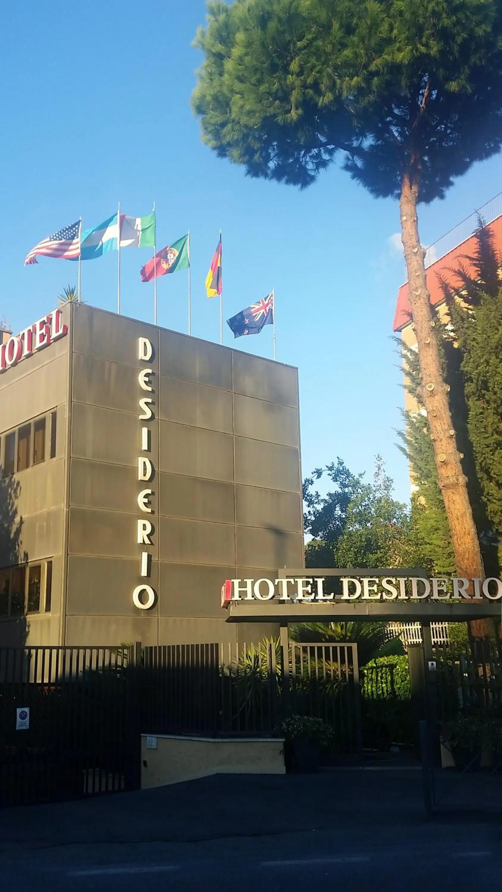 Property building in Hotel Desiderio