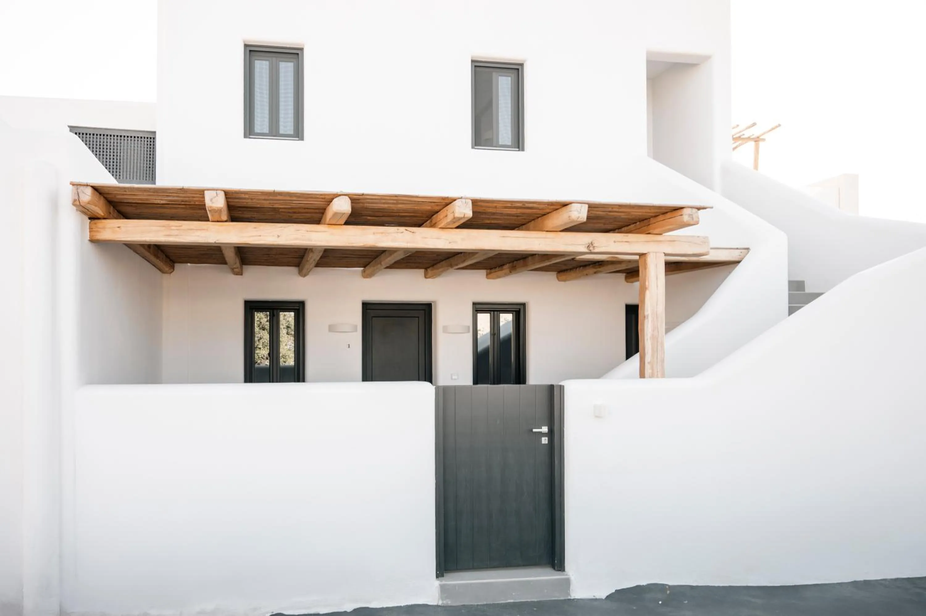 Facade/entrance in Villa Libertad