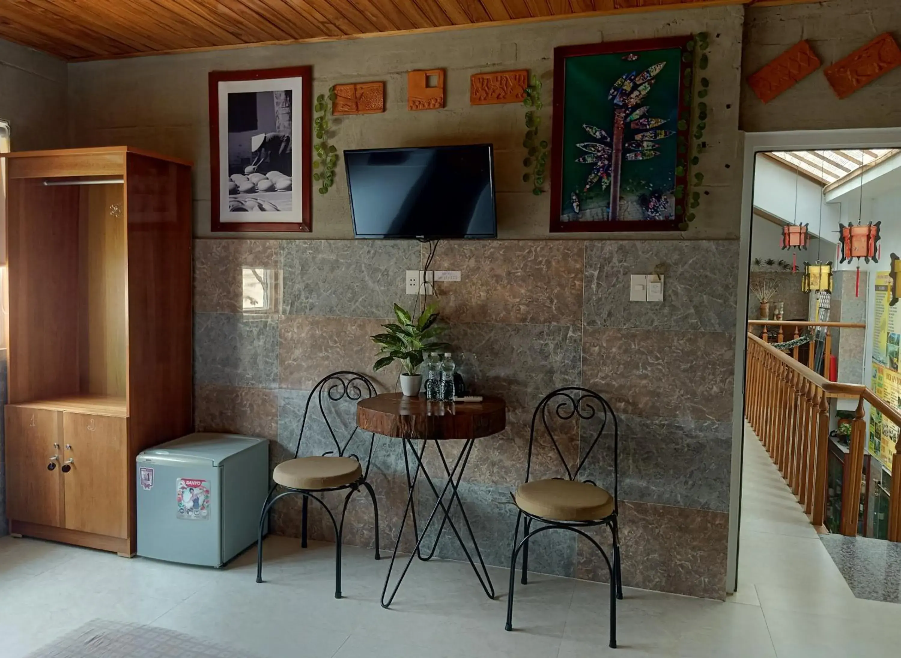 Living room in Terra Cotta Homestay Living room in Terra Cotta Homestay