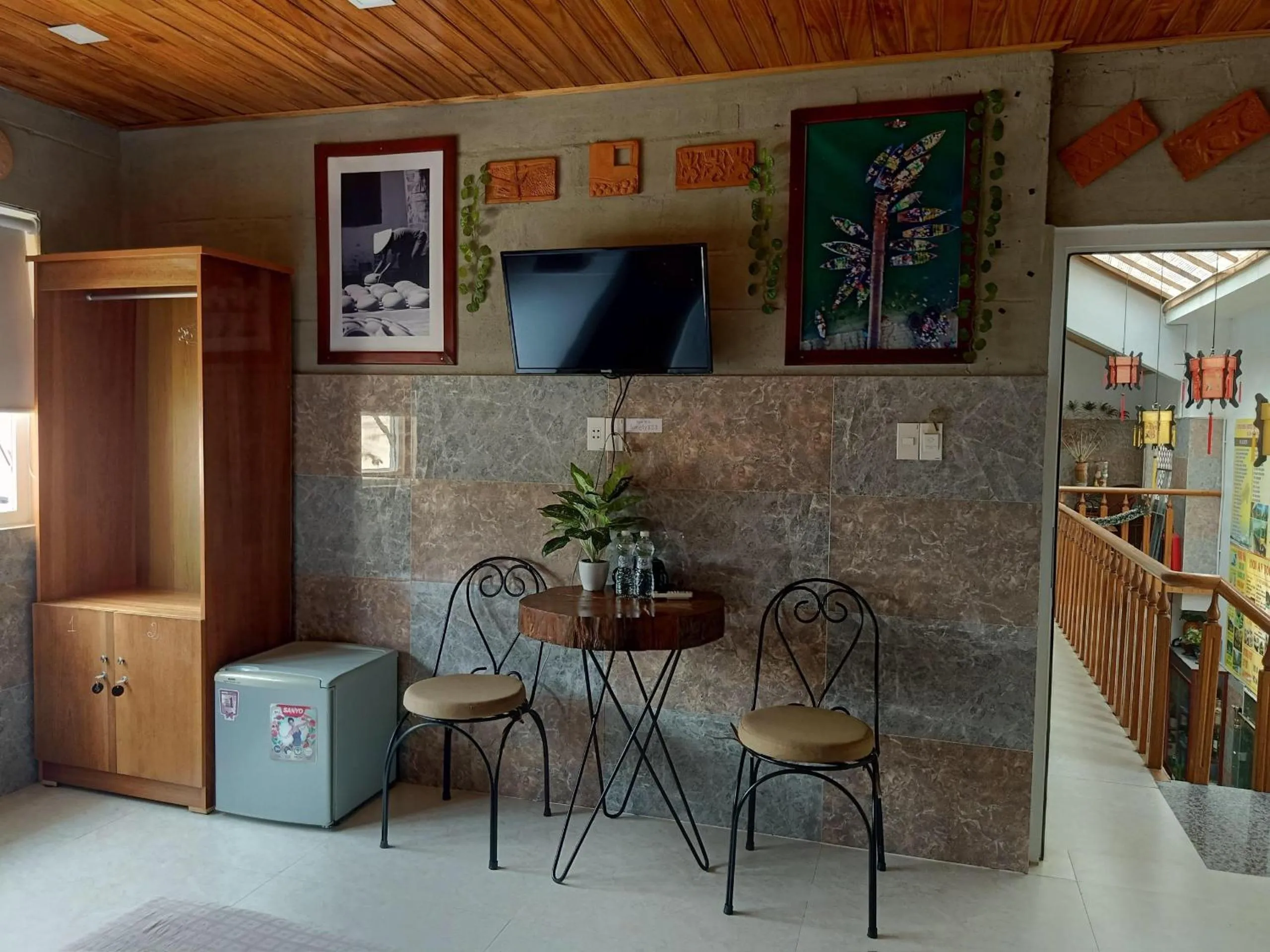 Living room in Terra Cotta Homestay