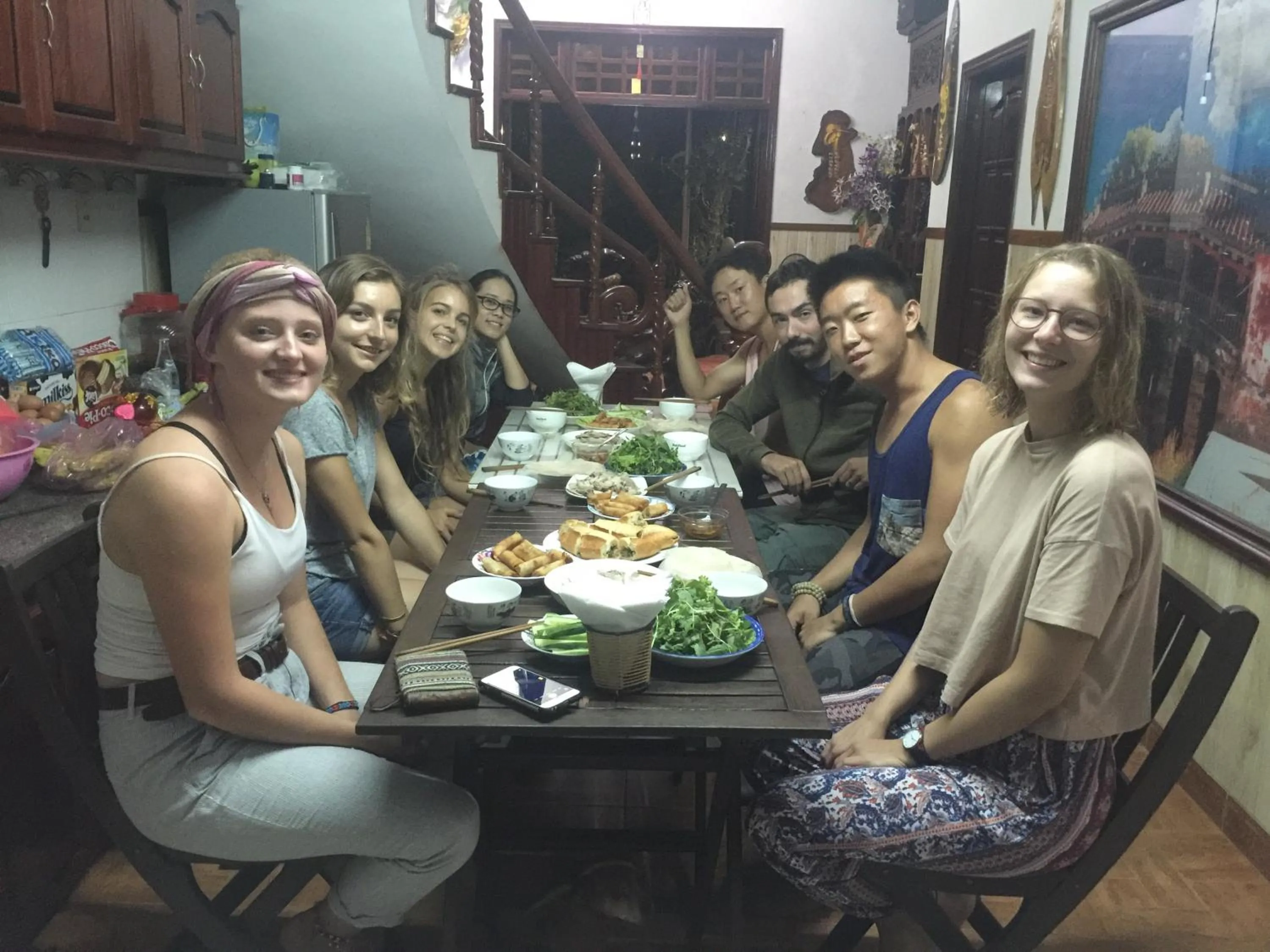 Dinner in Terra Cotta Homestay