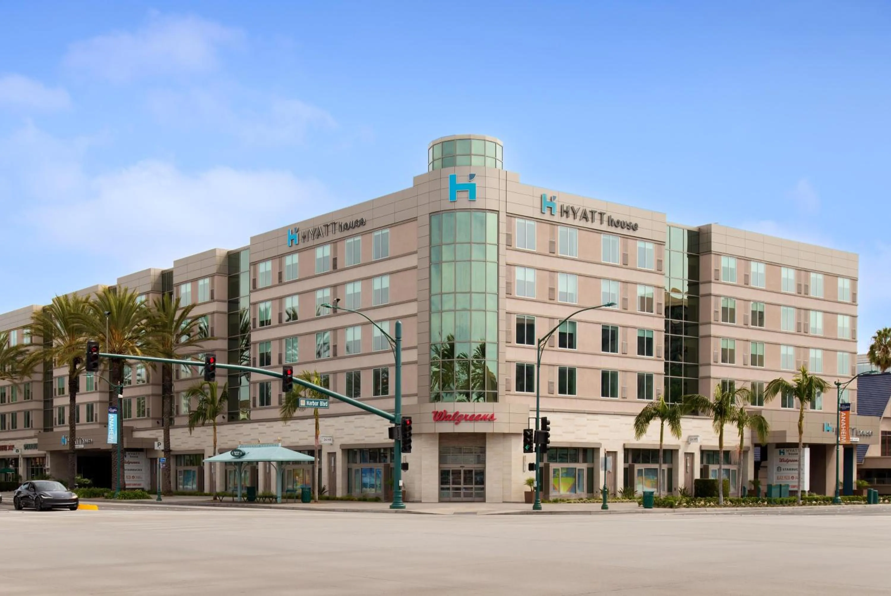 Property building in Hyatt House at Anaheim Resort/Convention Center