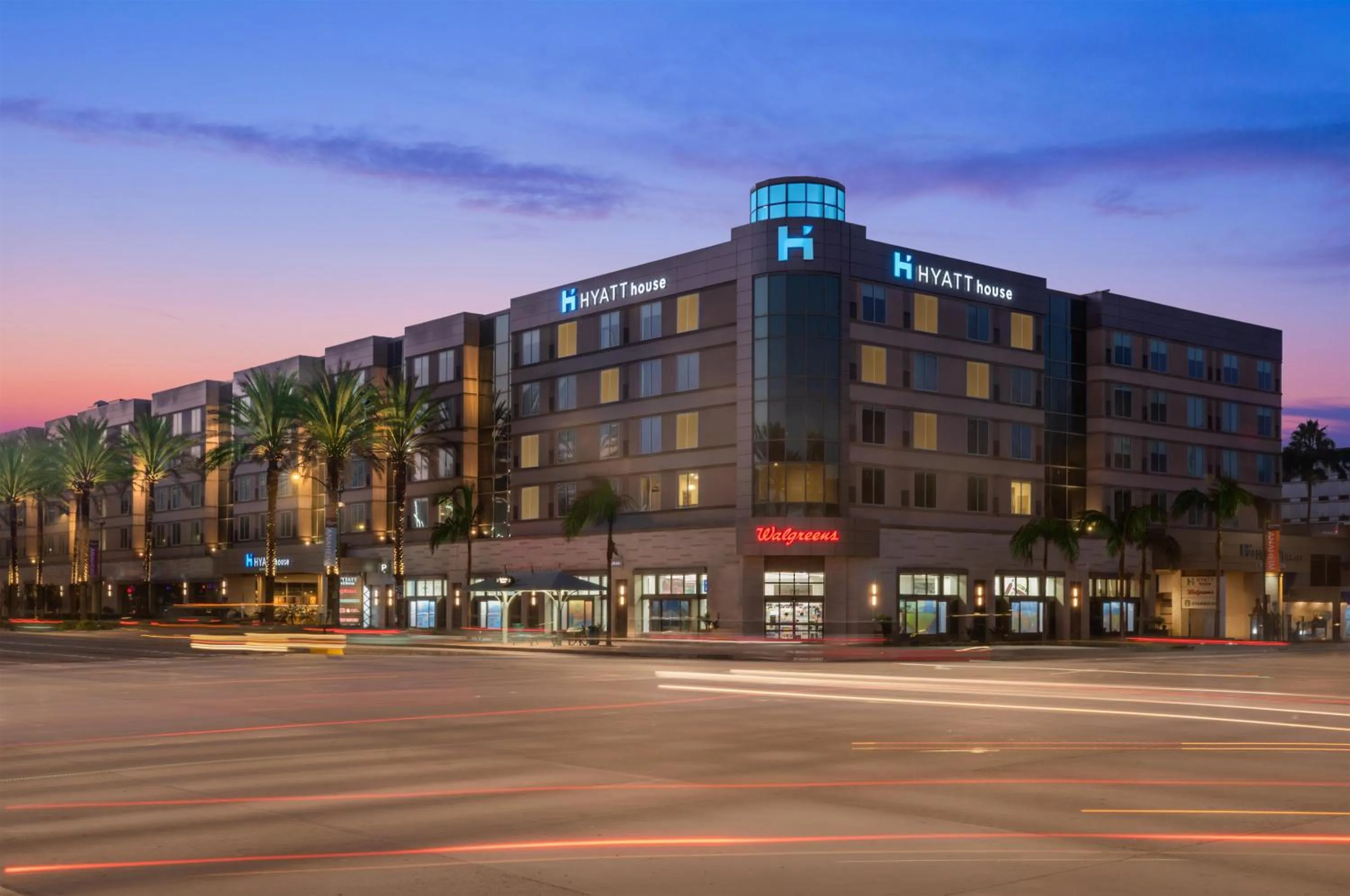 Property building in Hyatt House at Anaheim Resort/Convention Center