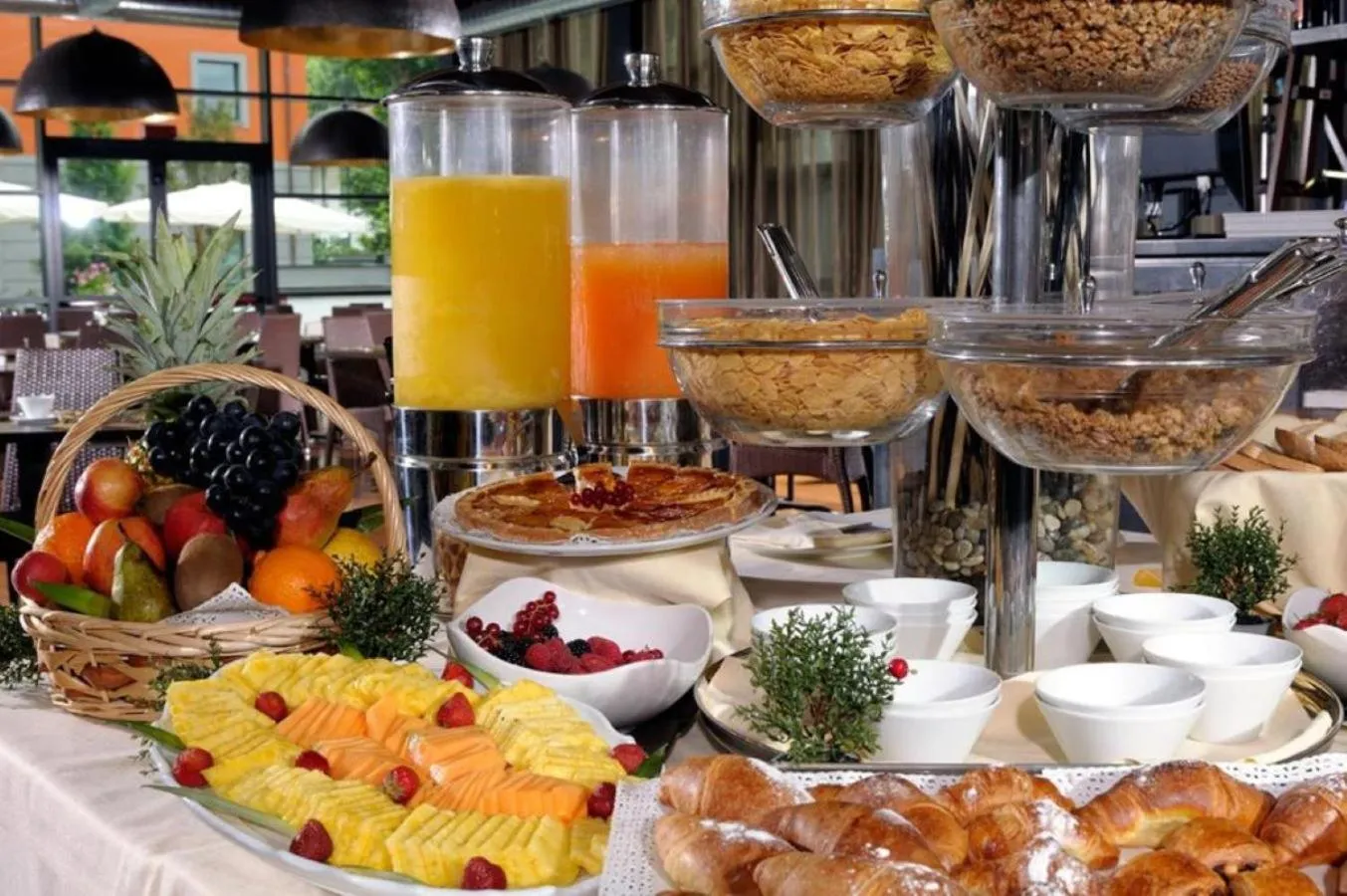 Buffet breakfast in Best Western Falck Village Milano Sesto