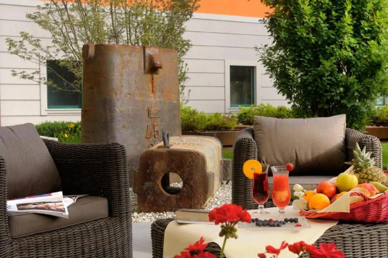Garden in Best Western Falck Village Milano Sesto