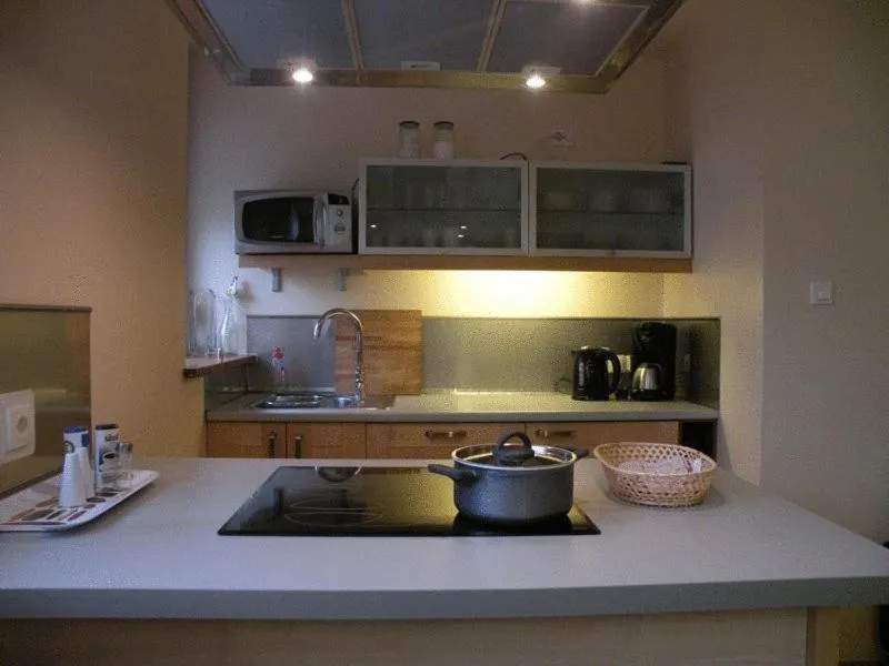 Kitchen or kitchenette in Aparthouse