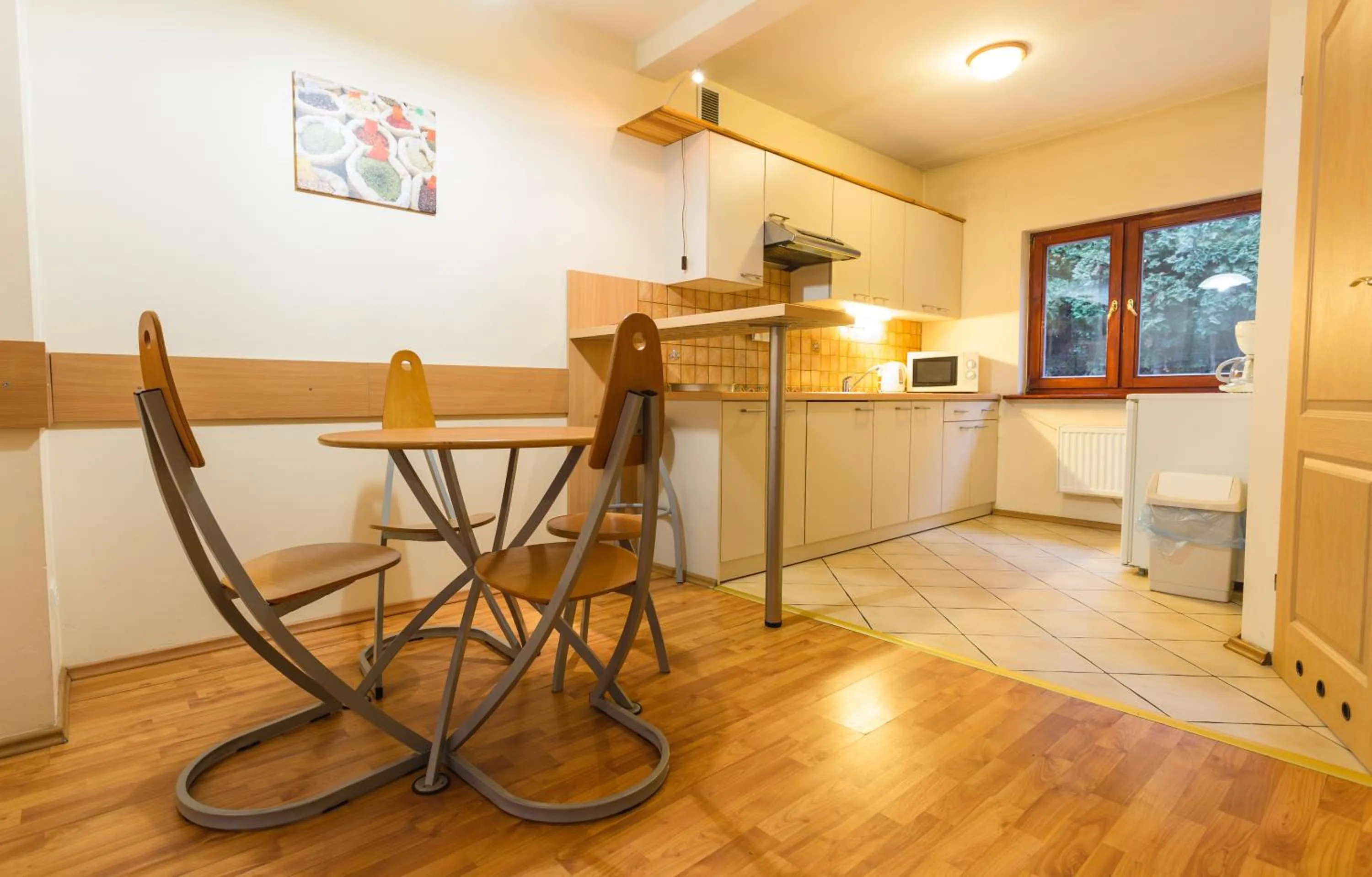 Kitchen or kitchenette in Aparthouse