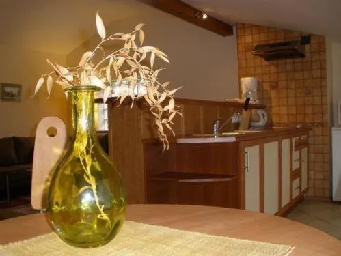 Kitchen or kitchenette in Aparthouse