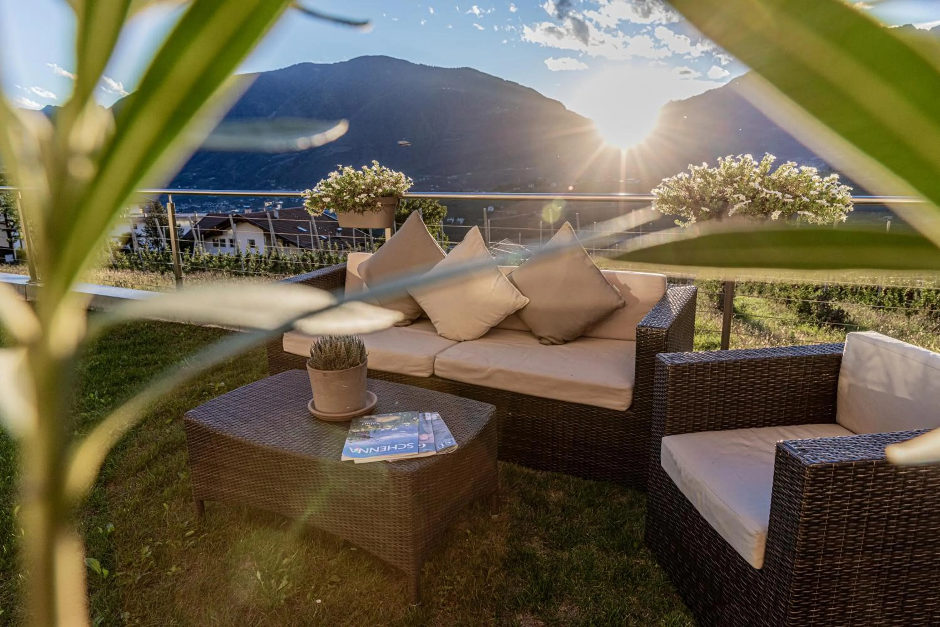 Garden in Astor Hotel