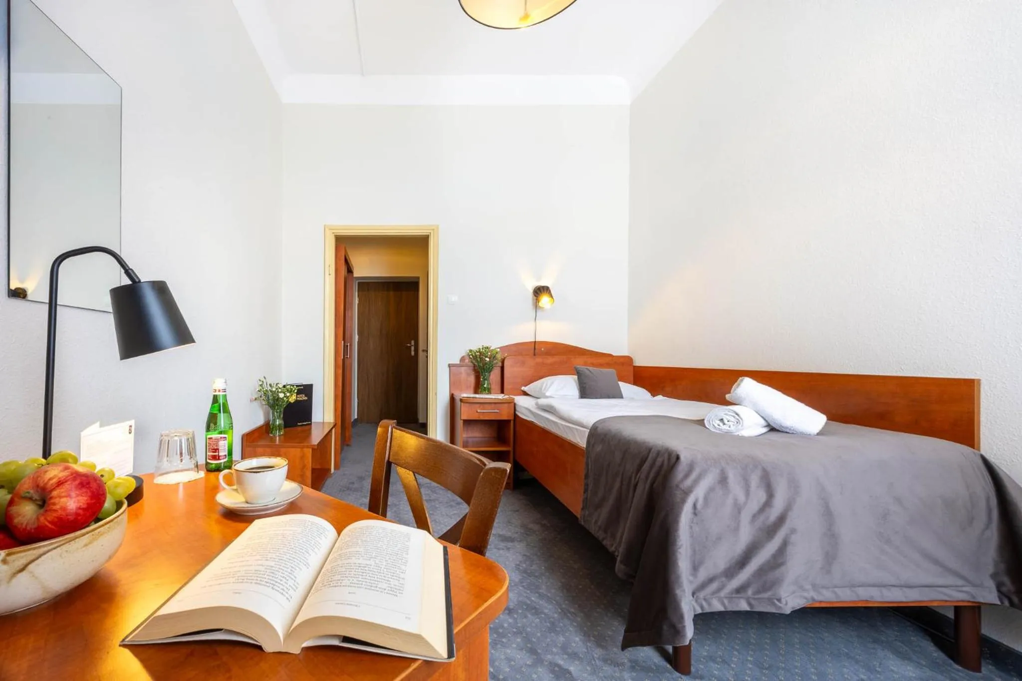 Bed in Hotel Polonia Centrum