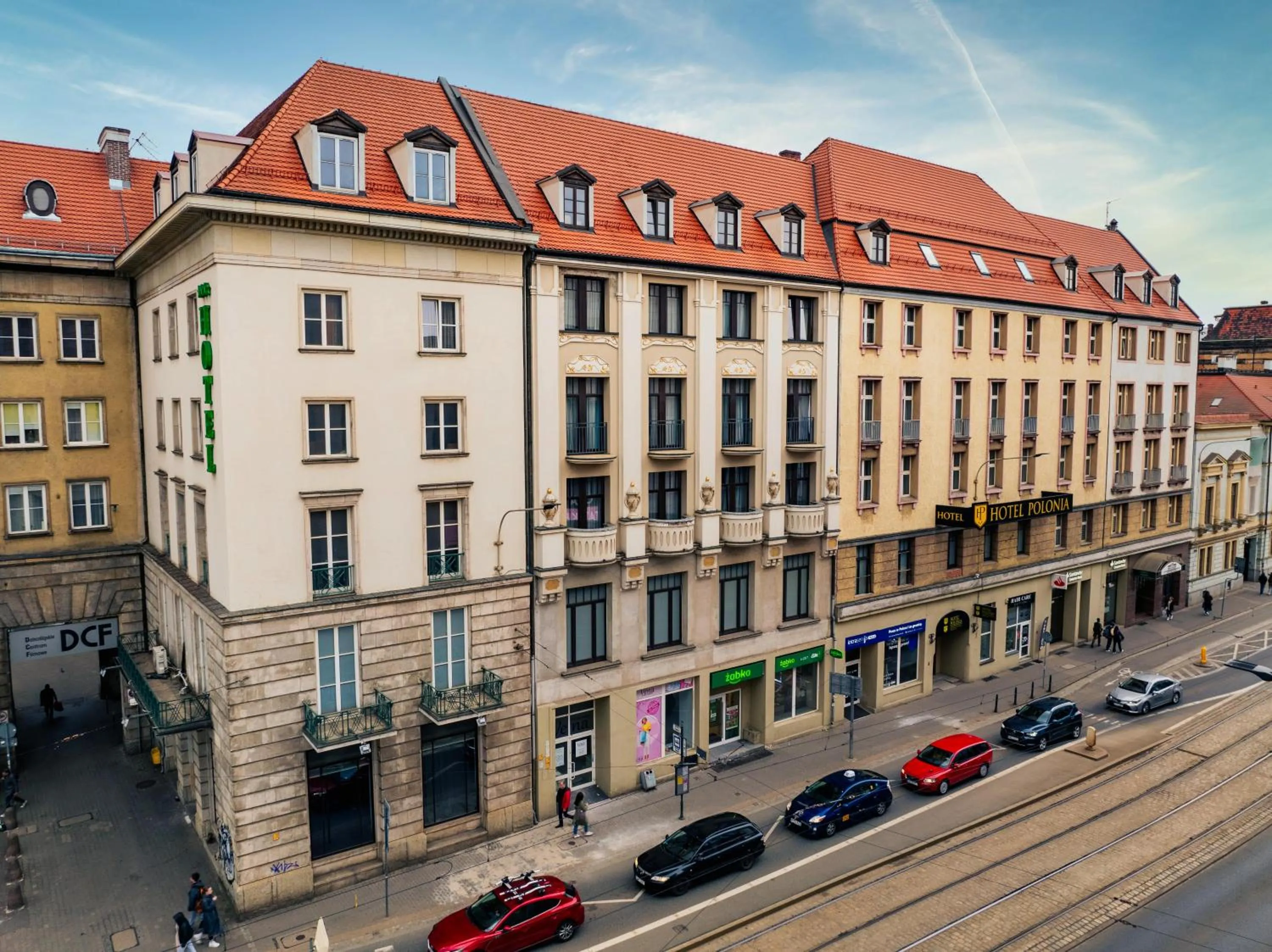 Property building in Hotel Polonia Centrum