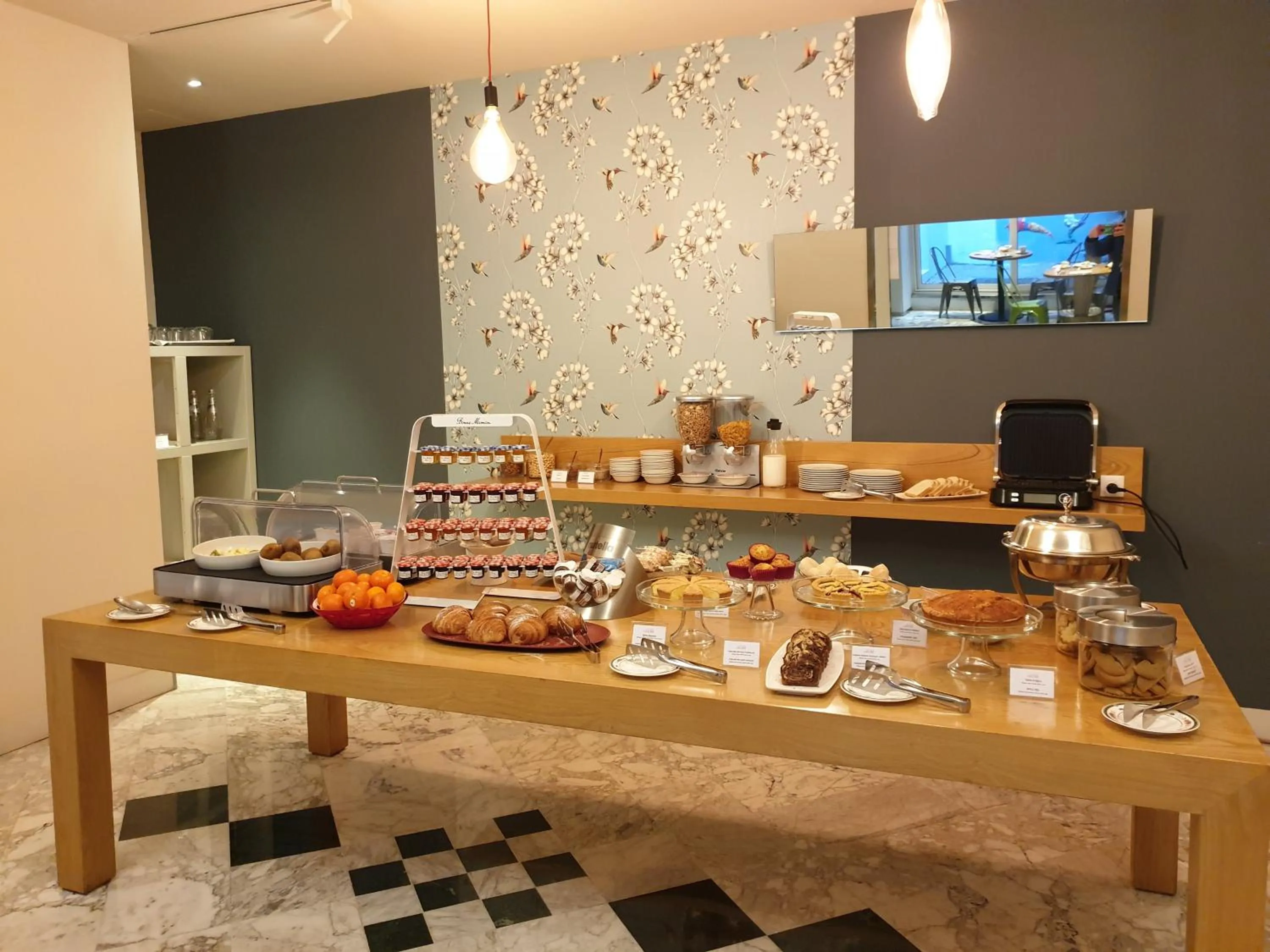 Buffet breakfast in Alli Due Buoi Rossi