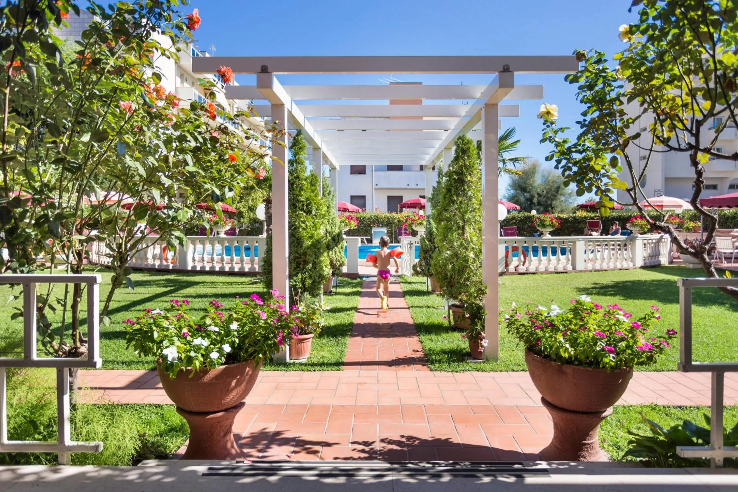 Garden in Hotel Apollo