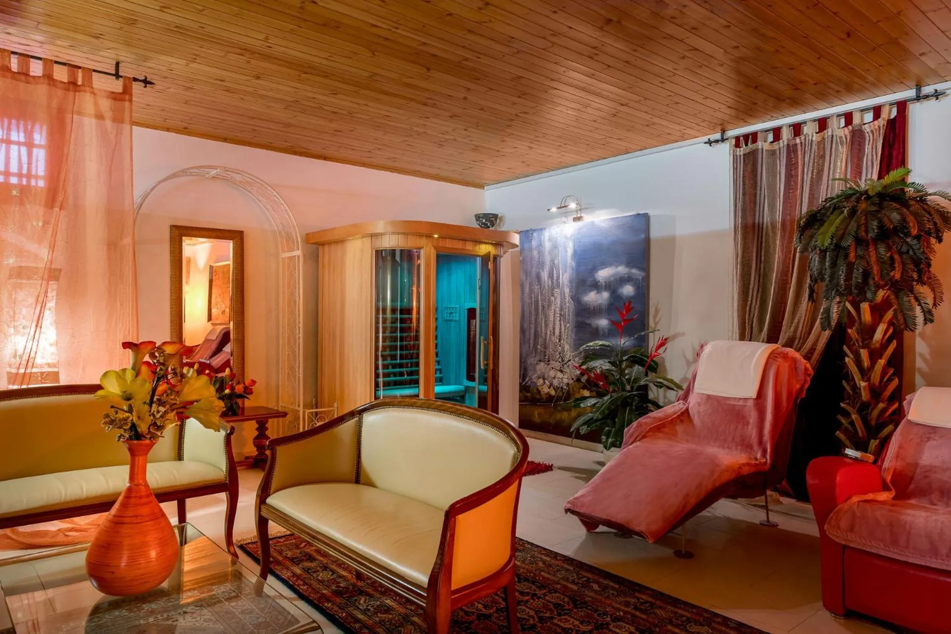 Sauna in Hotel Apollo