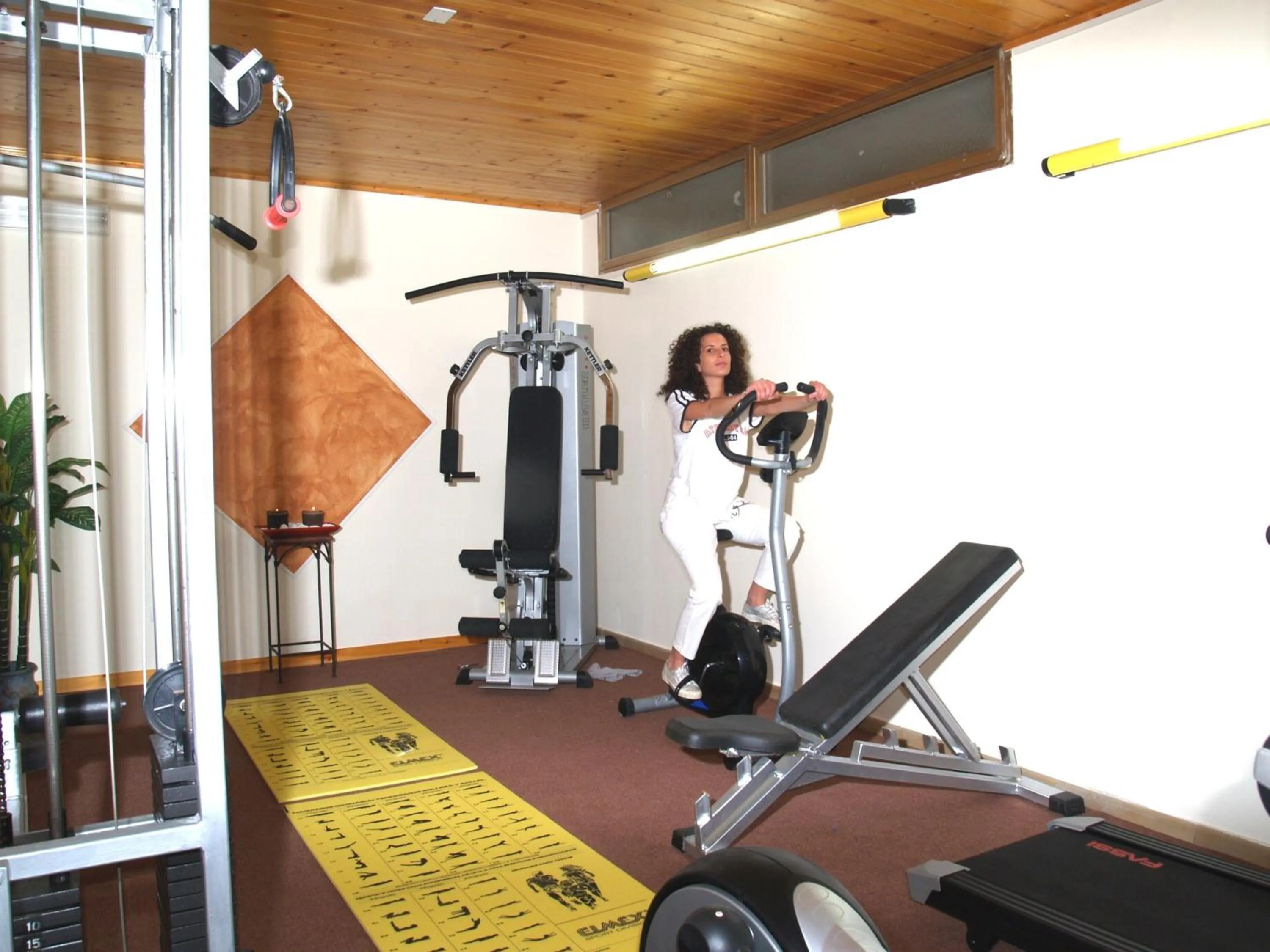 Fitness centre/facilities in Hotel Apollo