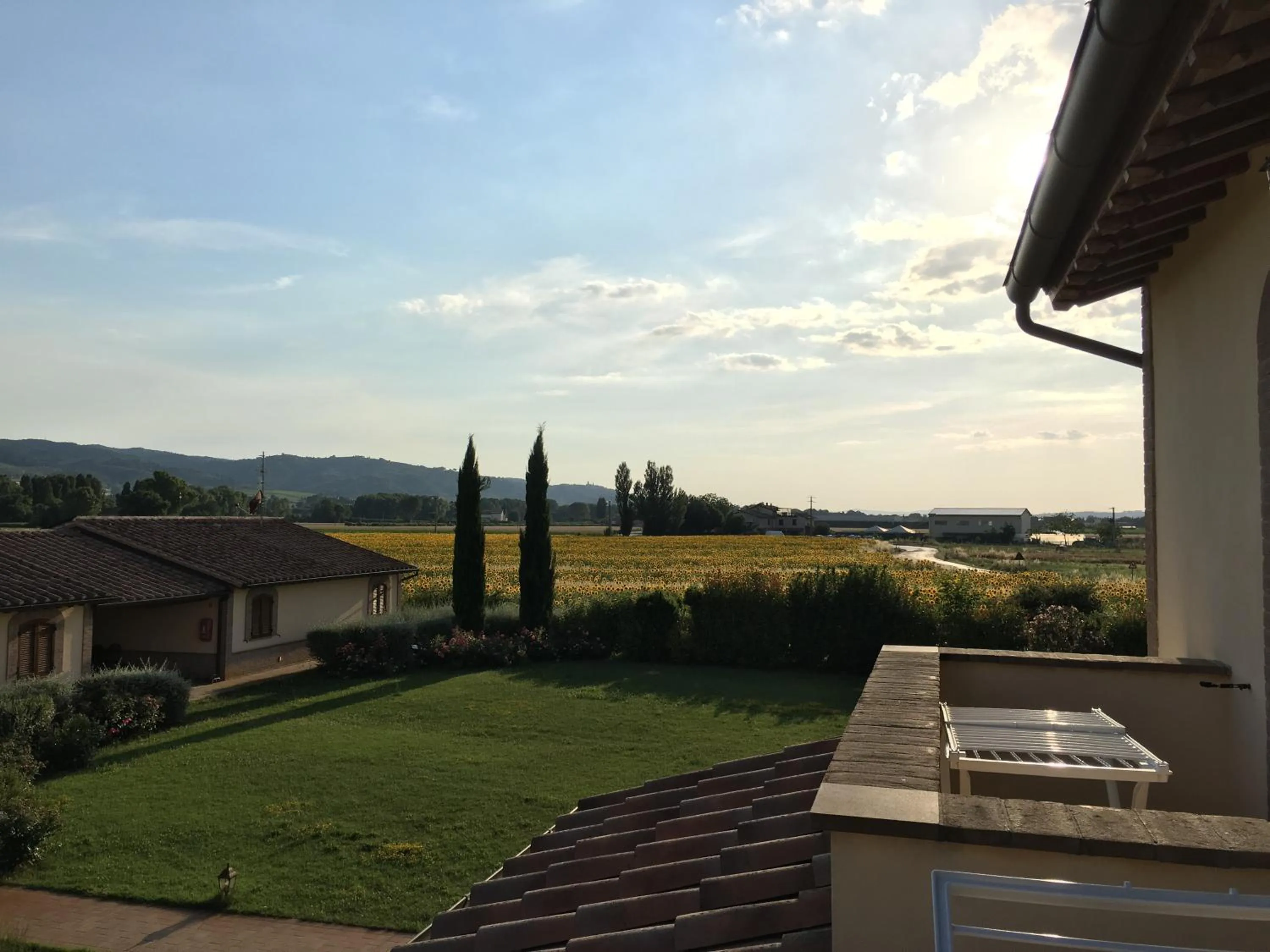 Balcony/Terrace in Agriturismo Le Rondini Di Francesco Di Assisi