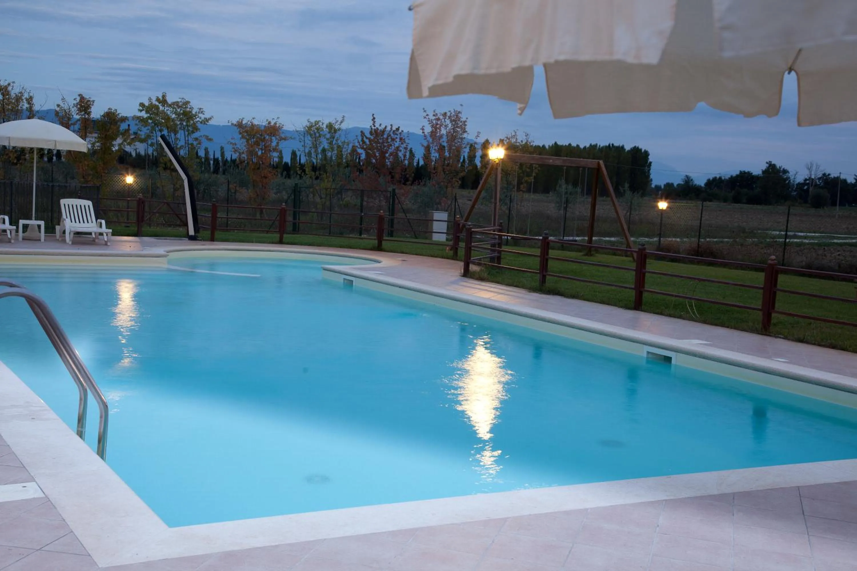 Swimming pool in Agriturismo Le Rondini Di Francesco Di Assisi