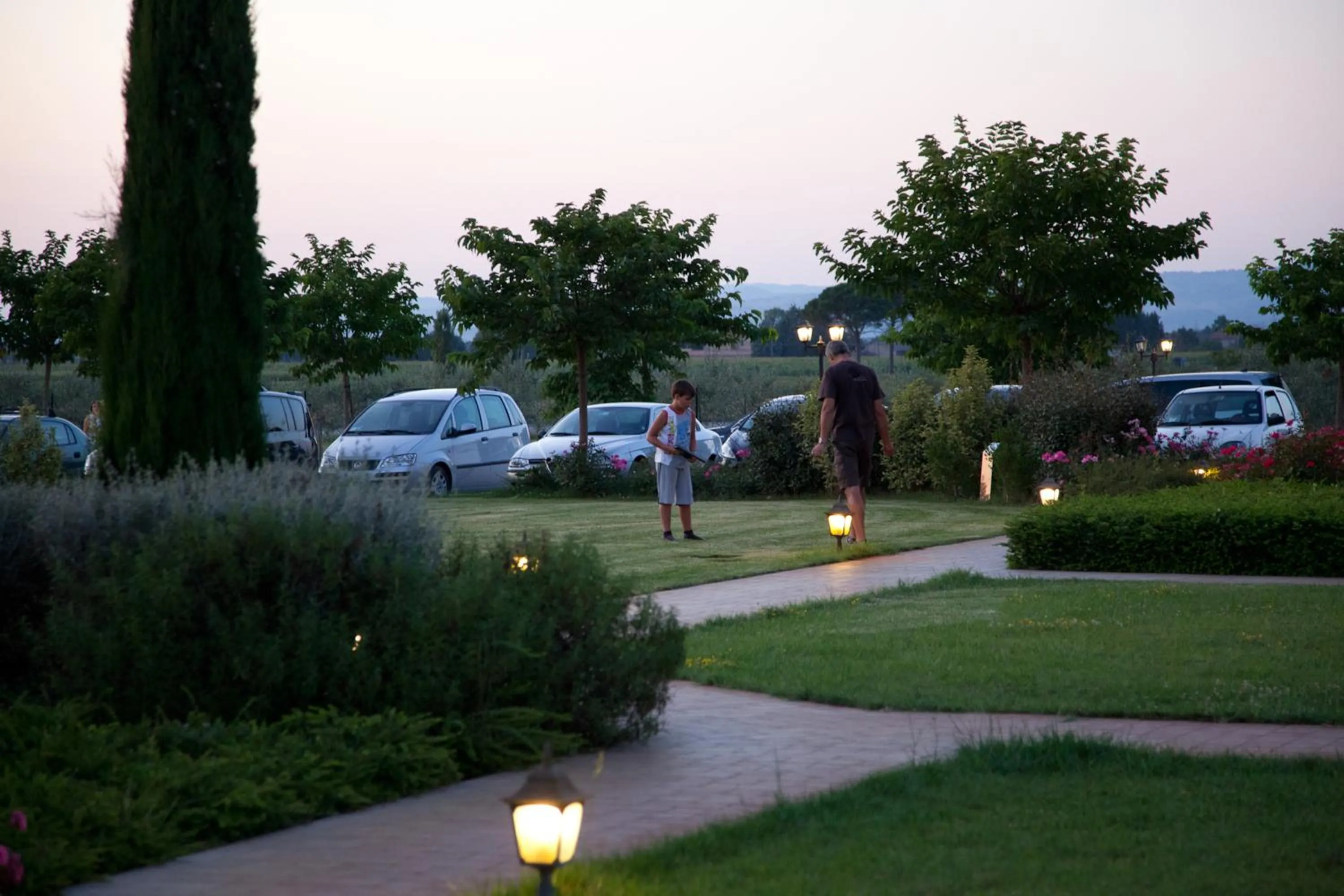 Garden in Agriturismo Le Rondini Di Francesco Di Assisi