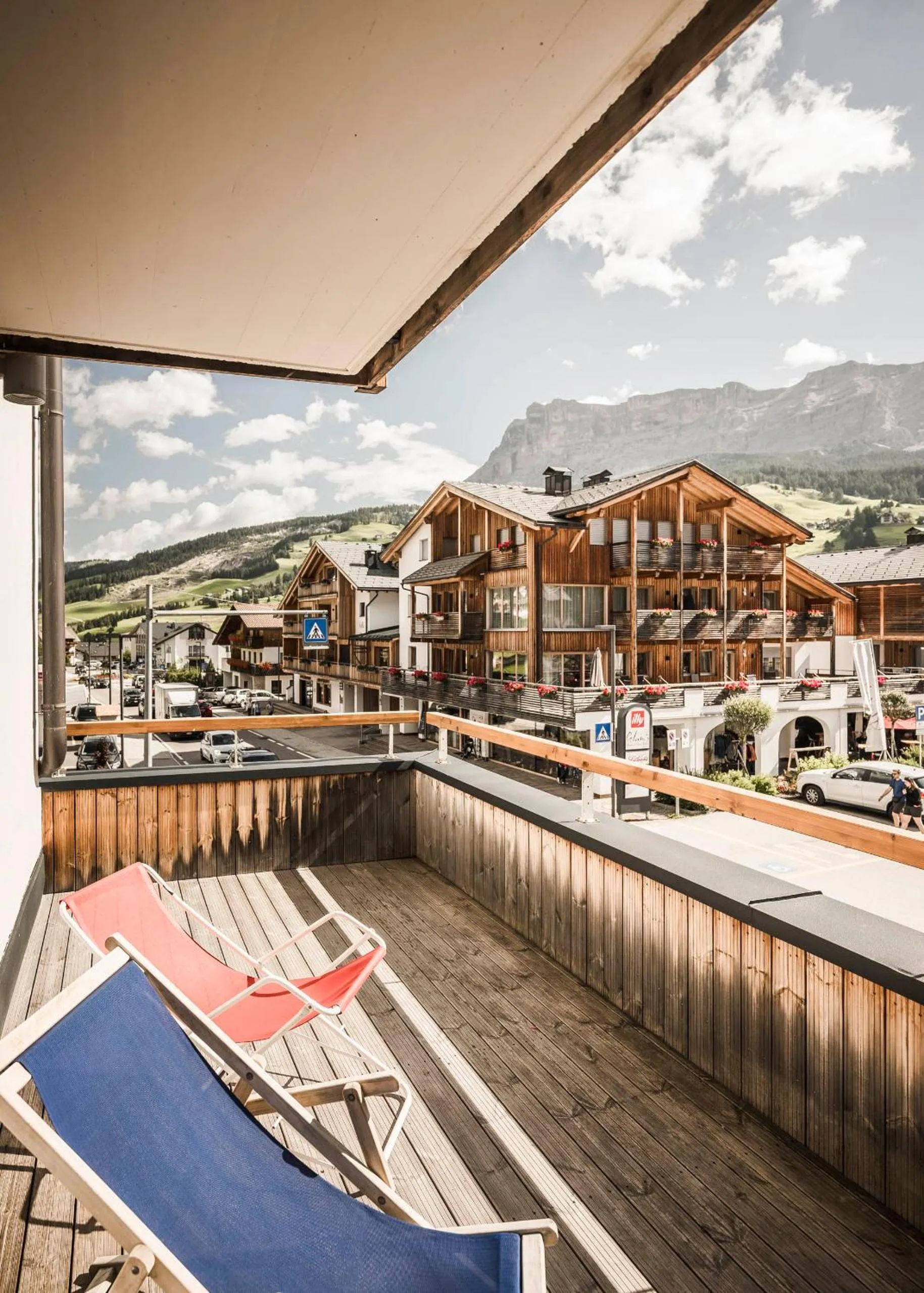 Balcony/Terrace in Hotel Ladinia