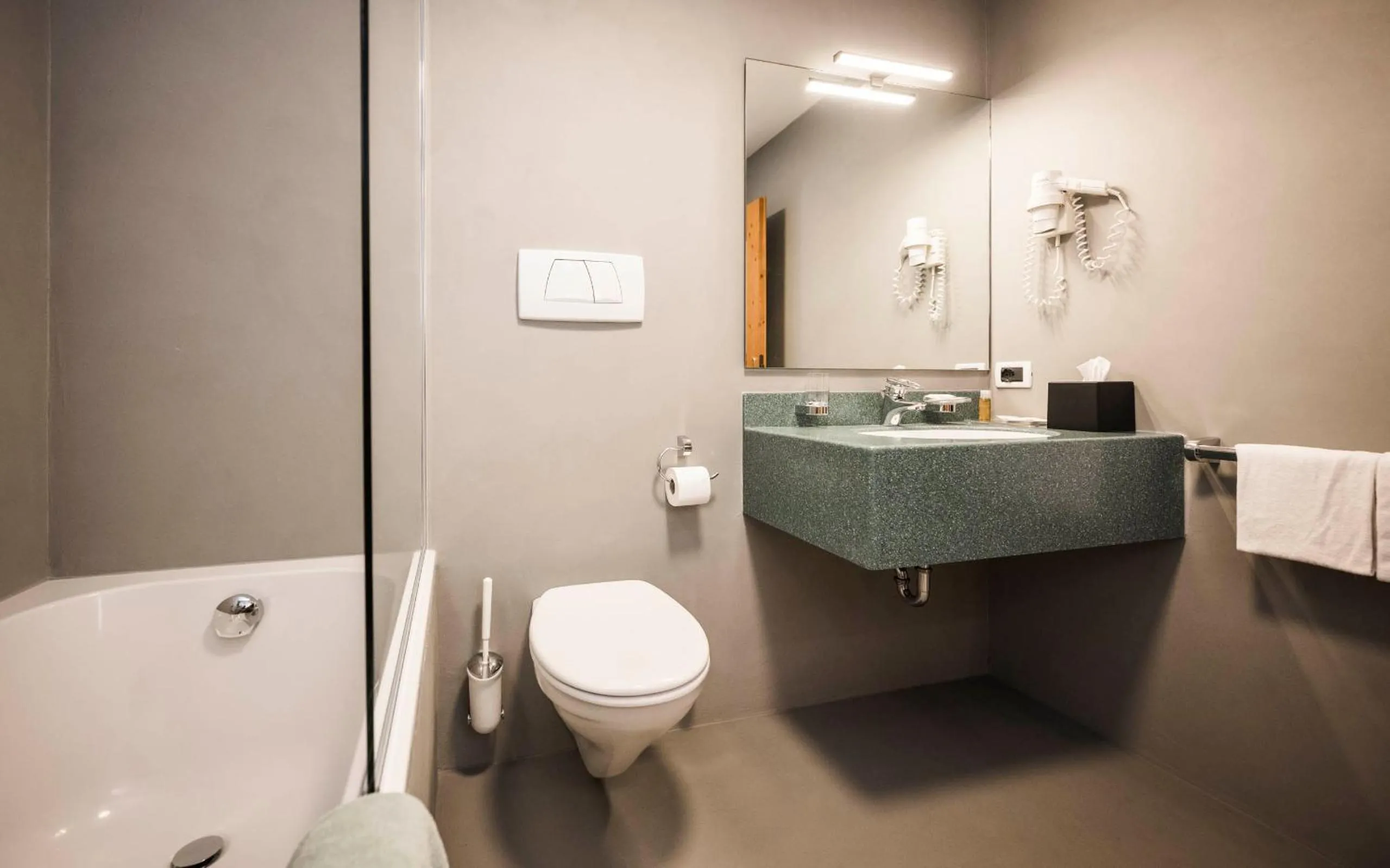 Toilet in Hotel Ladinia