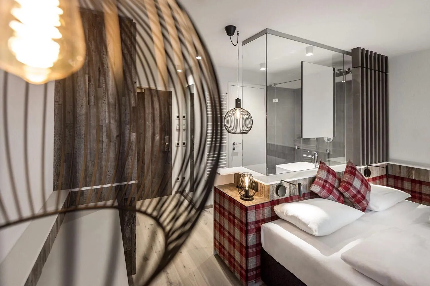Bedroom, Bed in Hotel Ladinia