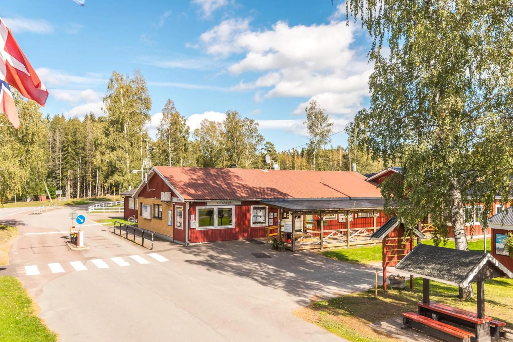 Facade/entrance in First Camp Duse Udde - Säffle