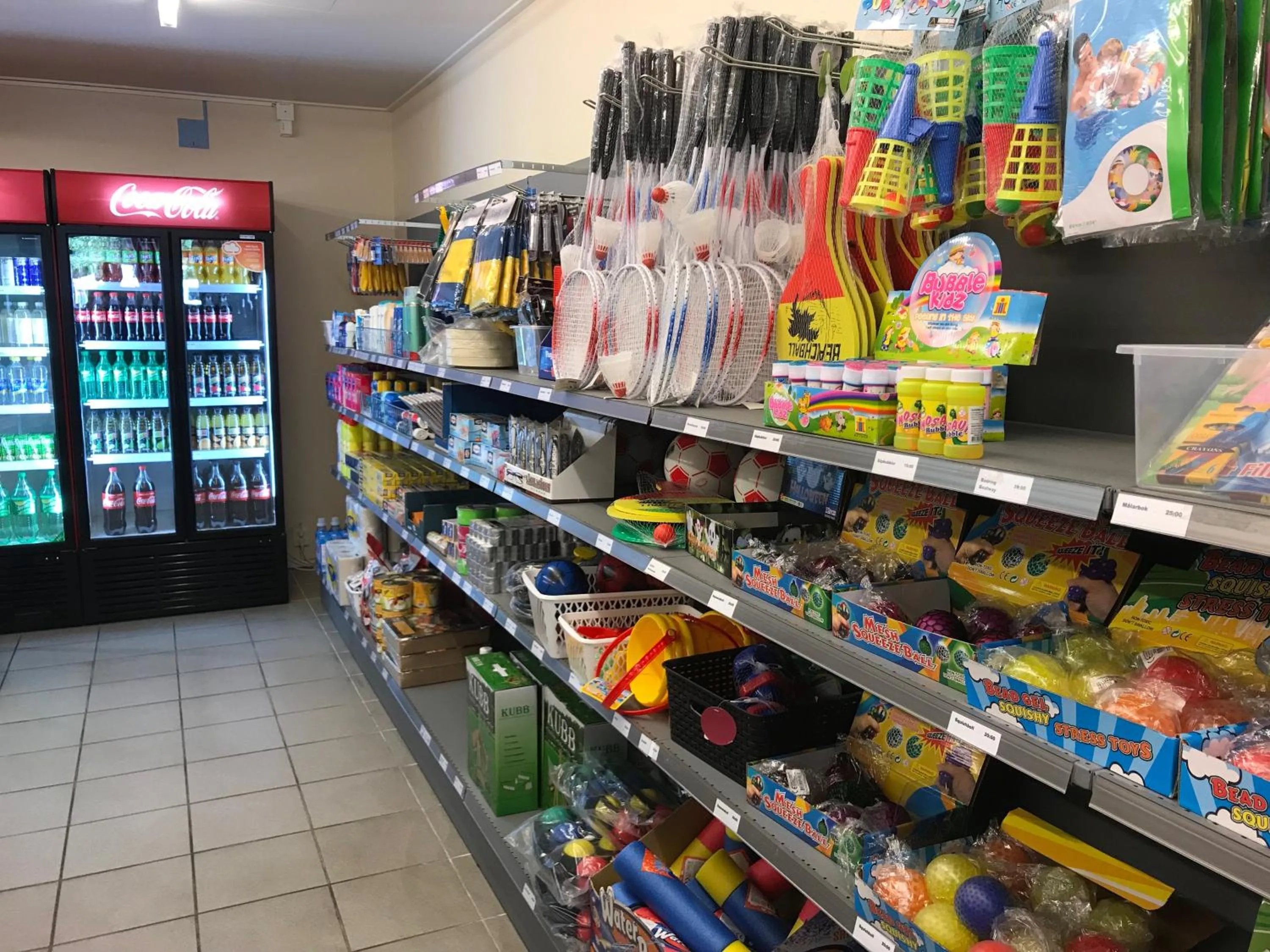 On-site shops in First Camp Duse Udde - Säffle