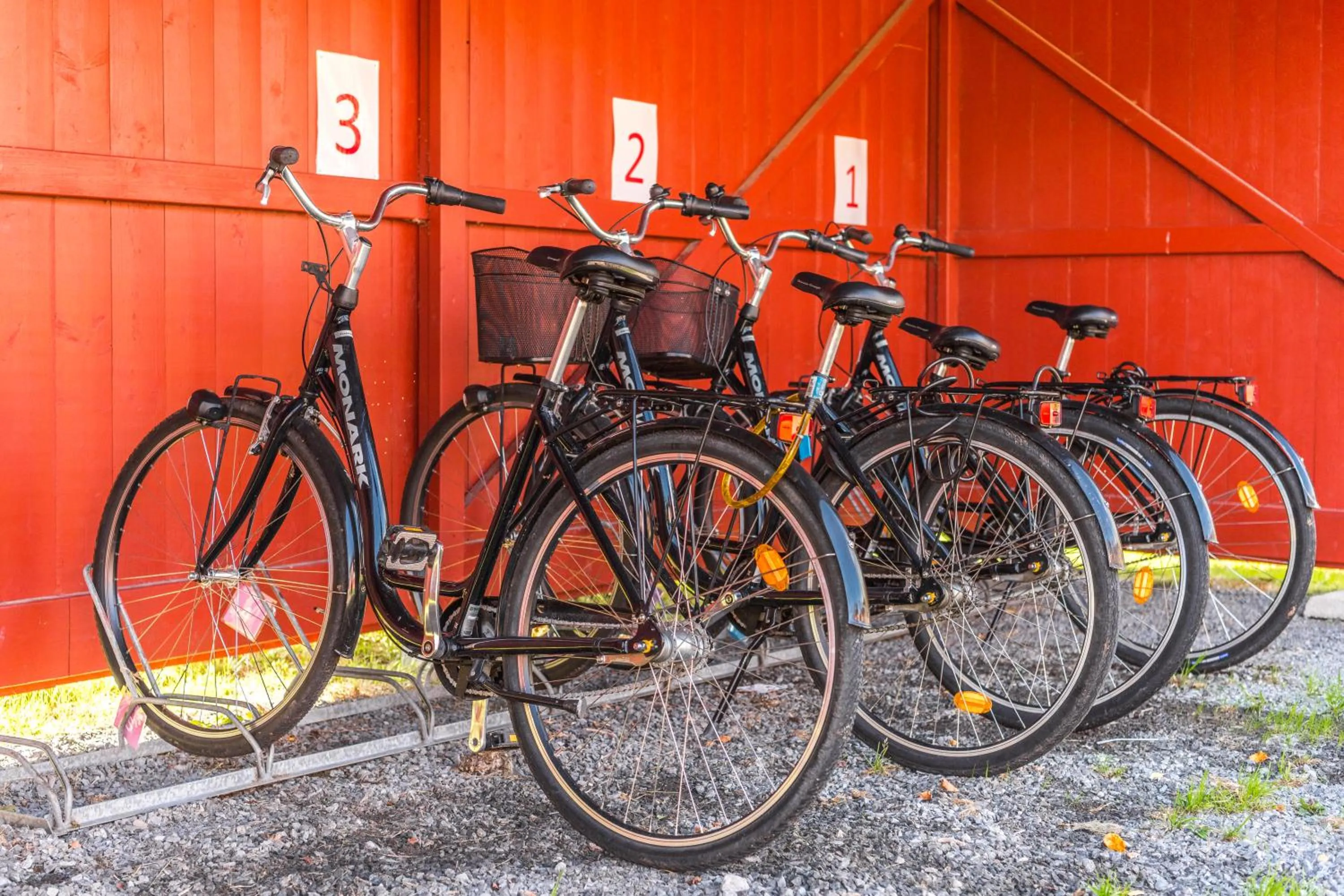 Cycling in First Camp Duse Udde - Säffle