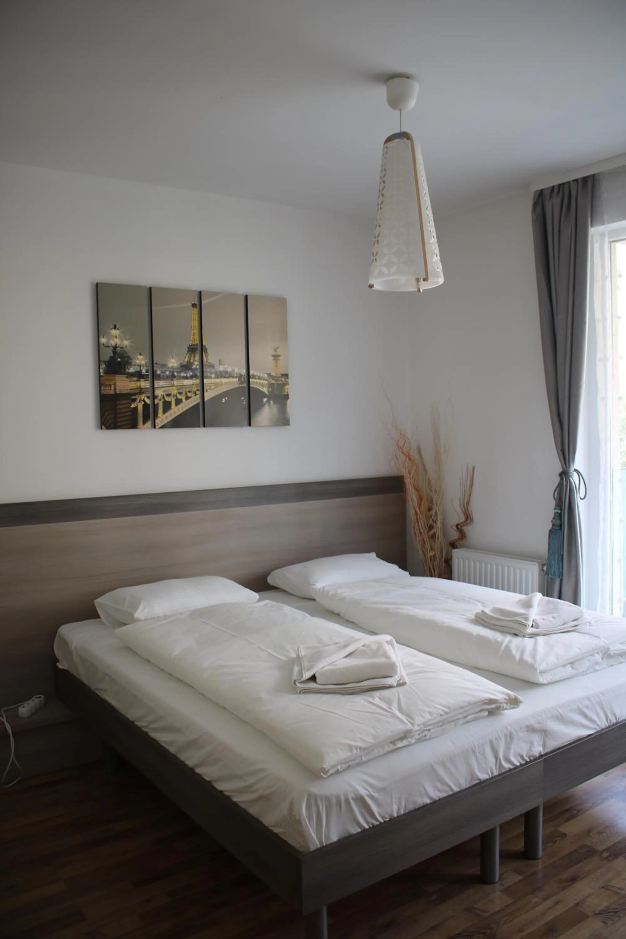 Bed in Corvin holiday Apartments hotel