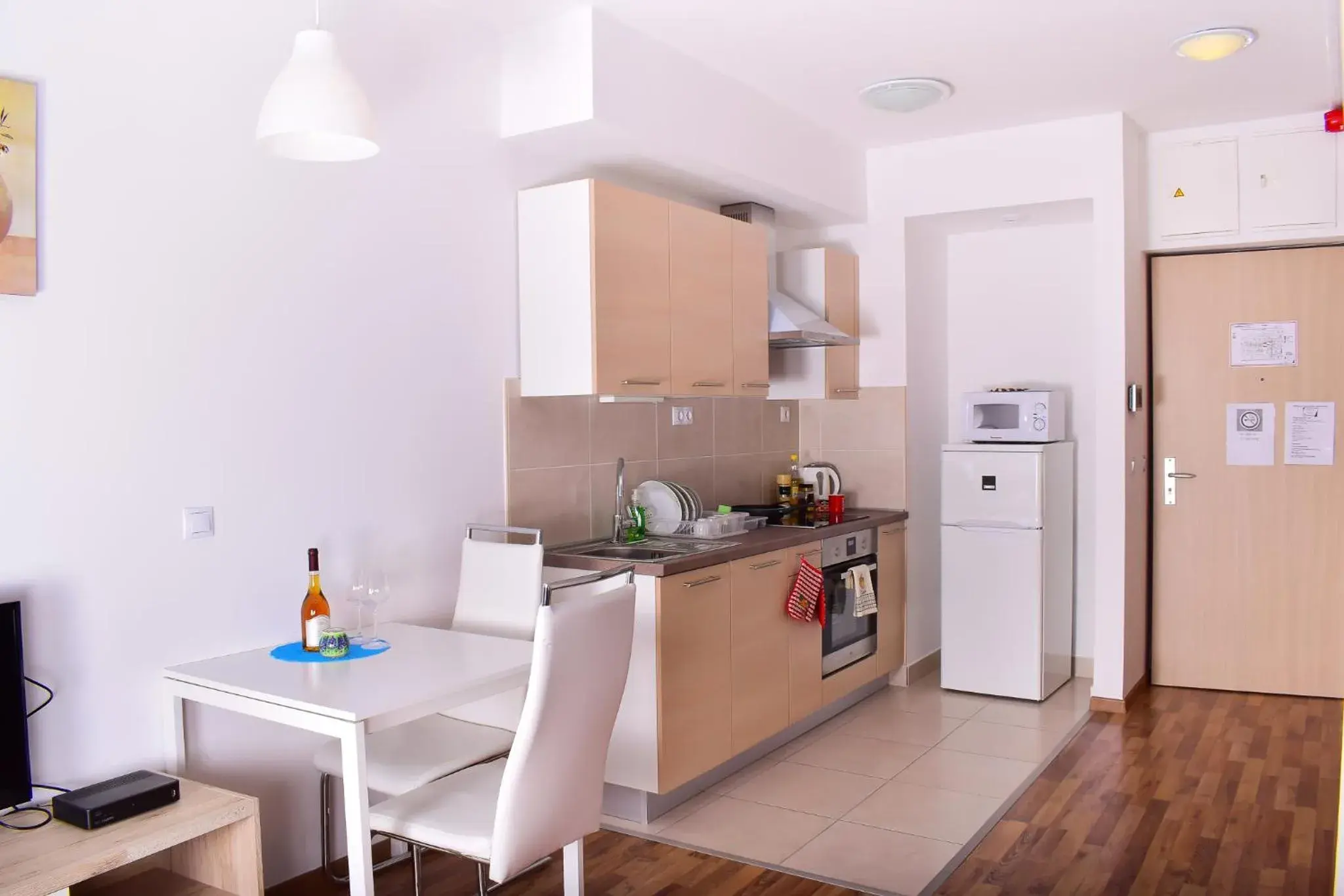 Garden view in Corvin holiday Apartments hotel Garden view in Corvin holiday Apartments hotel