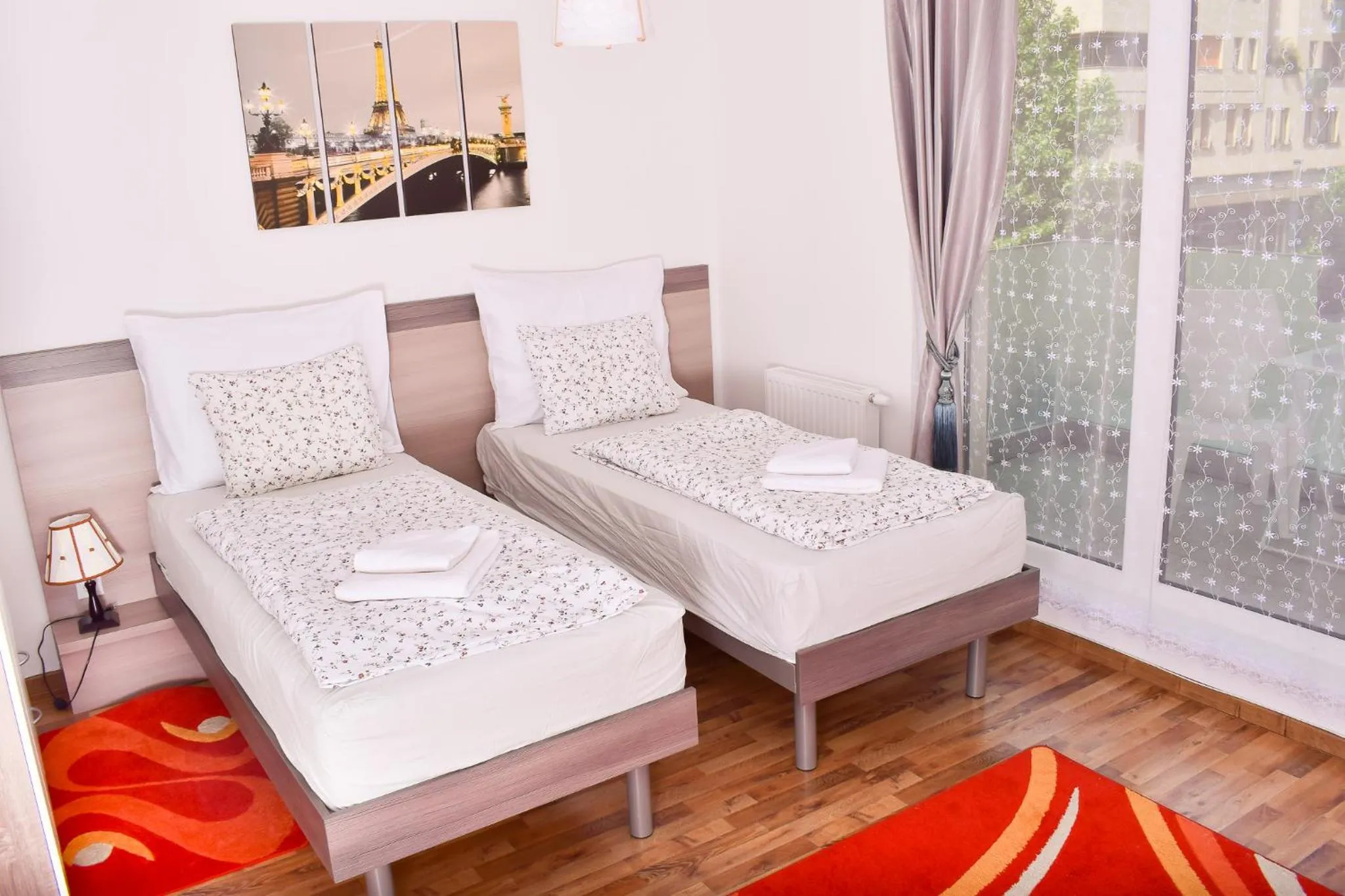 Bed in Corvin holiday Apartments hotel