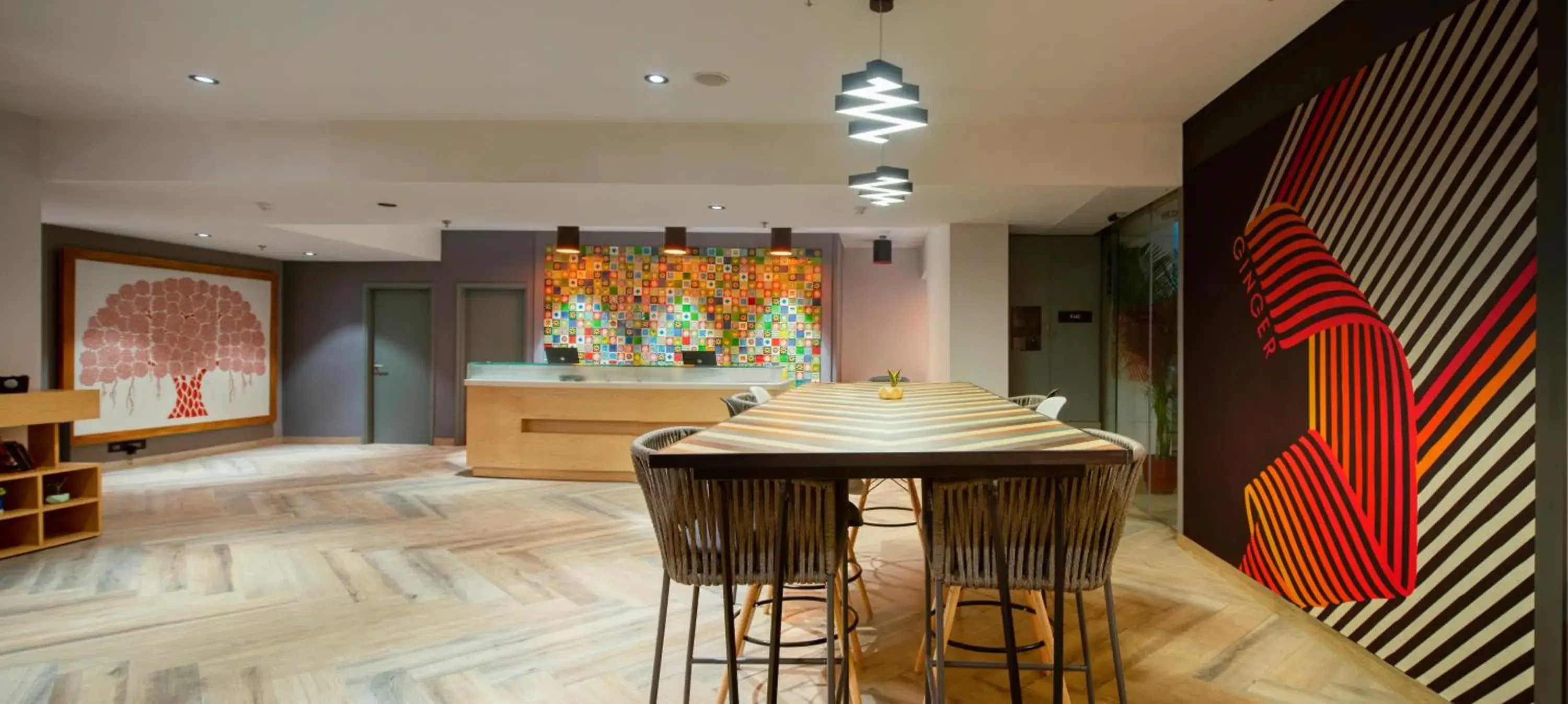 Lobby or reception in GINGER Noida City Center Lobby or reception in GINGER Noida City Center