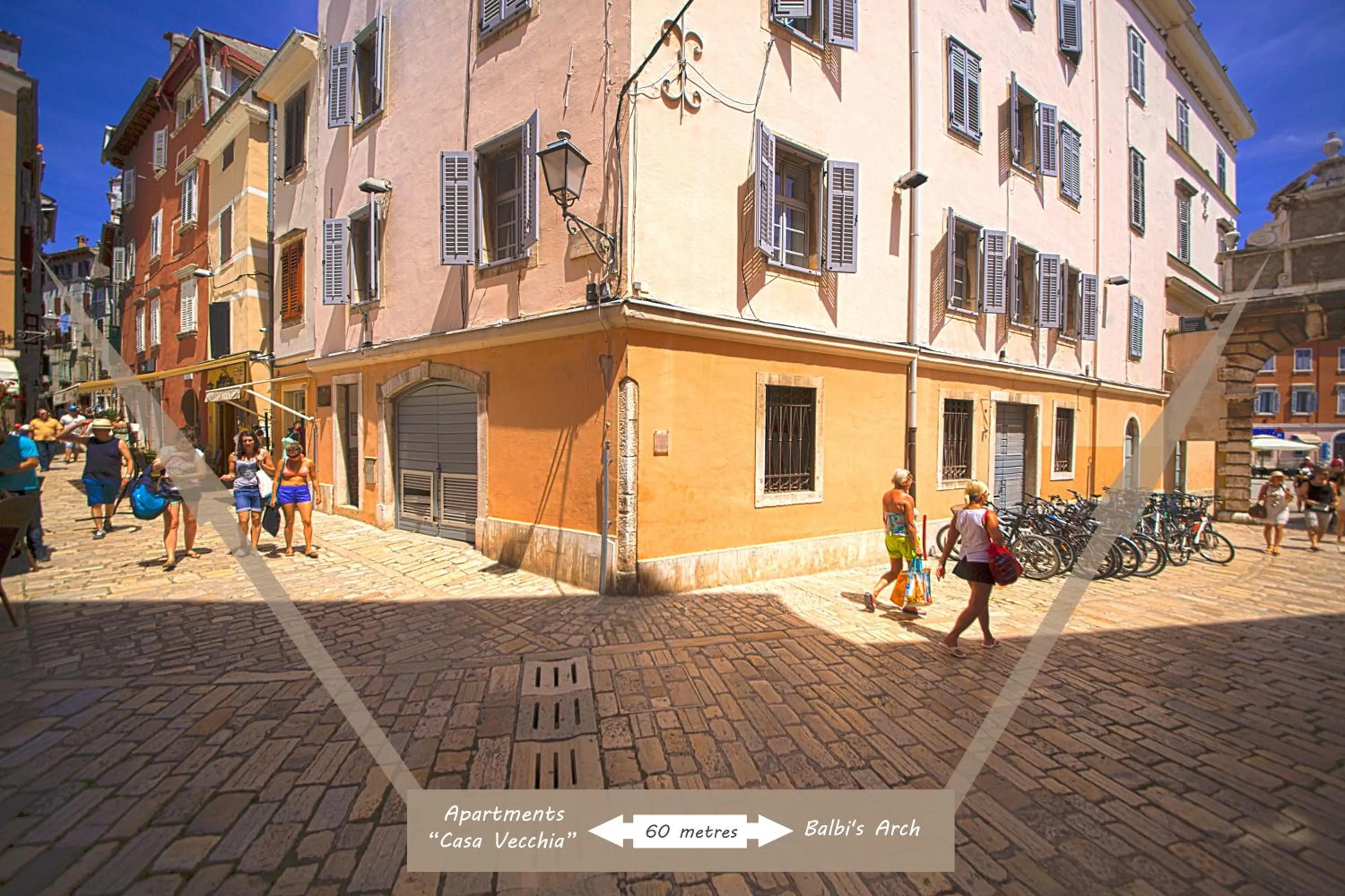 Property building in Apartments Casa Vecchia